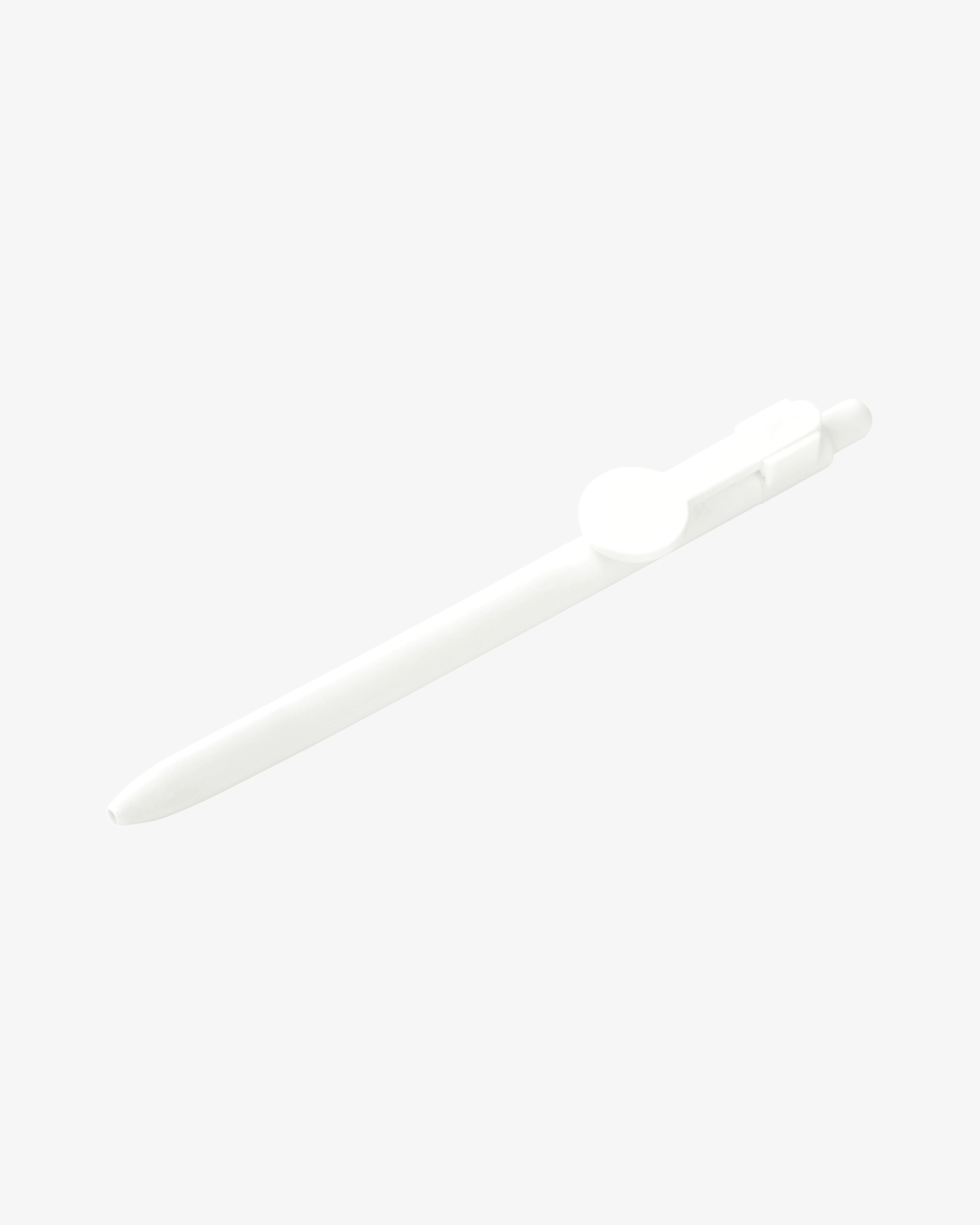 스노우 원형 클립 볼펜