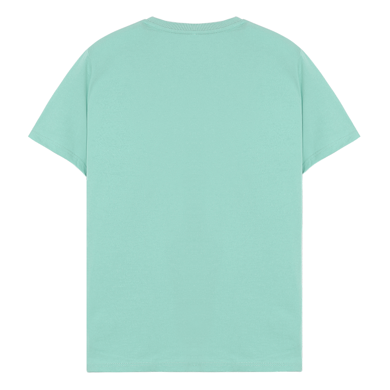 Blue green shirt plain Clearance