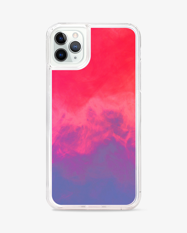 iPhone 11 PRO MAX Neon Sand Case (Blue Pink) Online Customization
