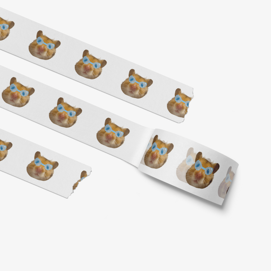 햄스티 HAMSTEE Masking Tape (0.59inch) ㅣ MARPPLESHOP