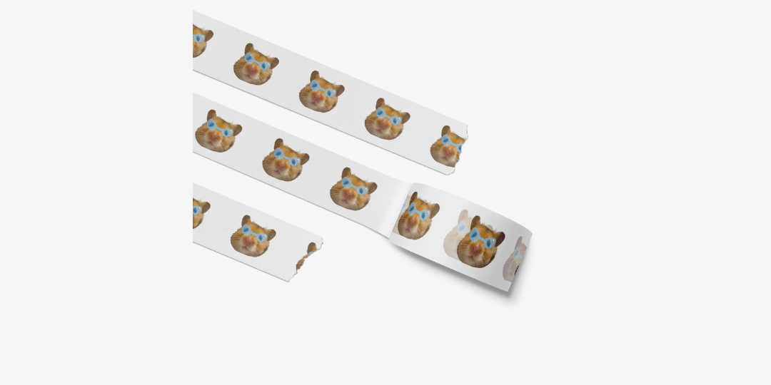 햄스티 HAMSTEE Masking Tape (0.59inch) ㅣ MARPPLESHOP