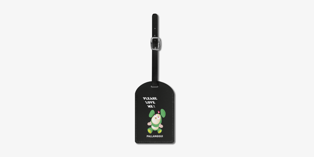 코단한 ラウンドレザーネームタグ ㅣ MARPPLESHOP