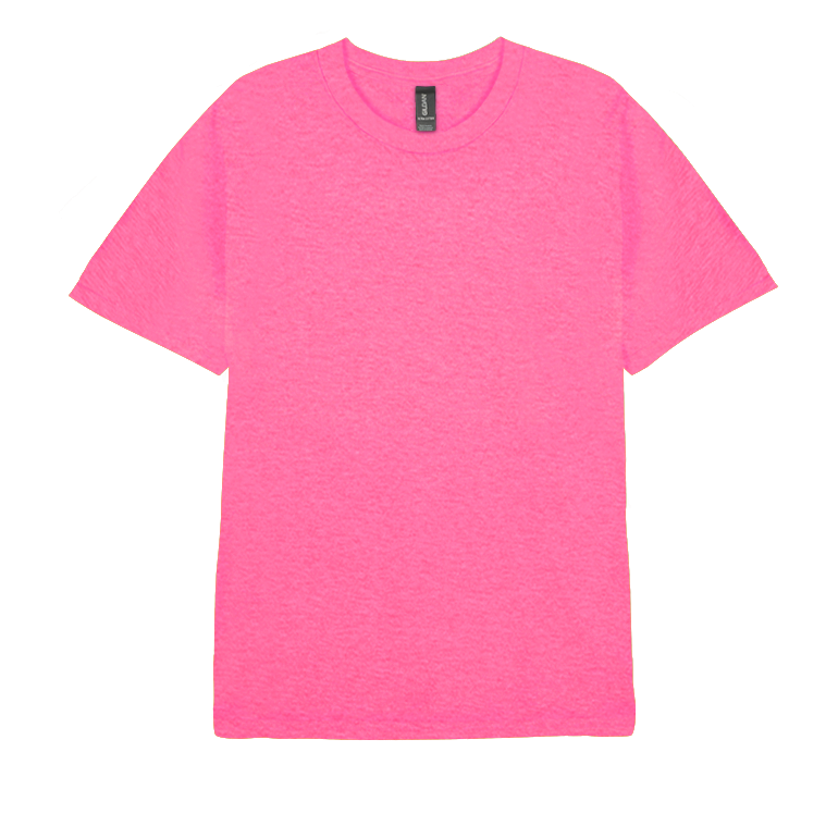 Gildan T-Shirt Uomo Cotone Ultra - Confezione Da 10 - Rosa Chiaro Taglia M