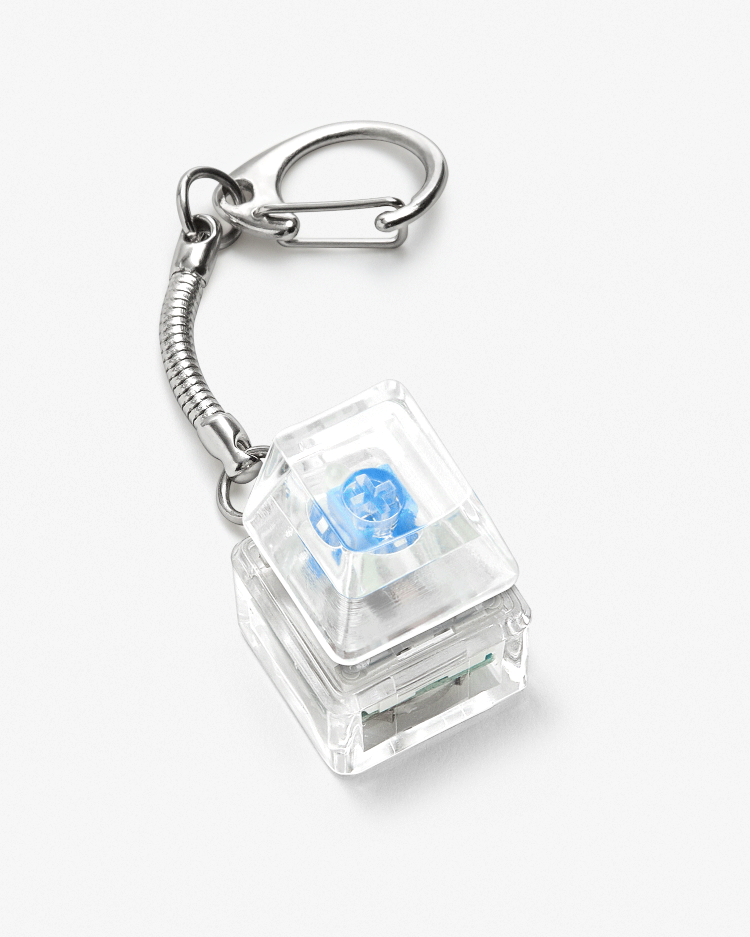 LED Resin Keycap Keyring