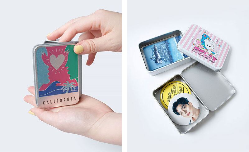 分離型缶ケース(小・ホワイト) カスタマイズ - オンラインで簡単制作