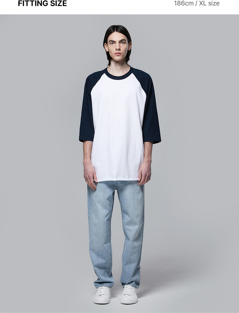 Alstyle 7分袖ラグランTシャツ カスタマイズ - オンラインで簡単制作