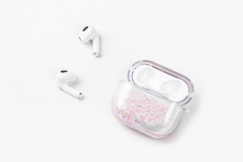 AirPodsProケース【リキッド グリッター エアーポッズ 3 ケース】 Amazon | Kate Spade New York Liquid Glitter Airpods Pro Case