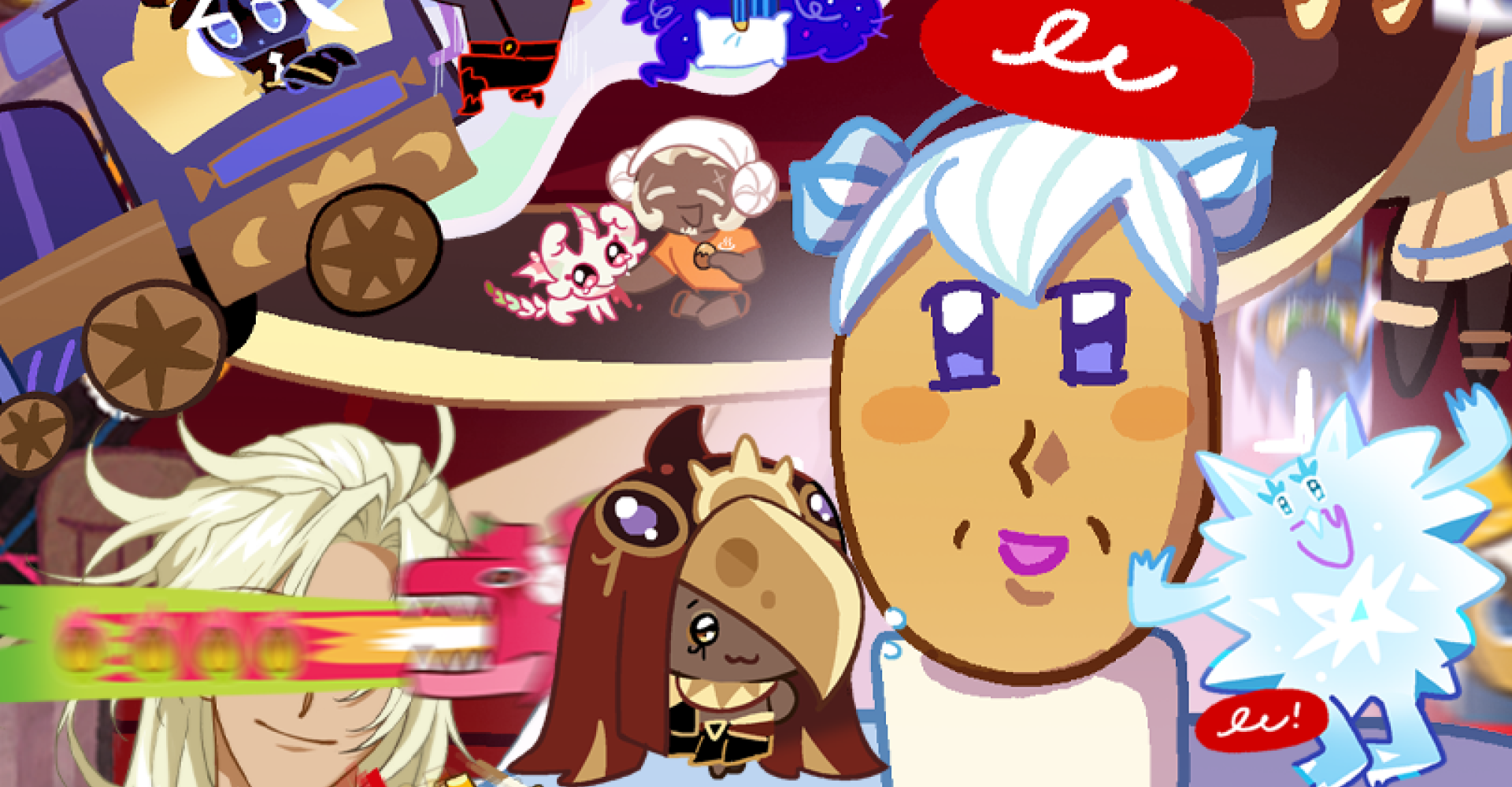 クッキーランキングダム今月のグッズ公開！ [勇敢なクッキーの大脱出]