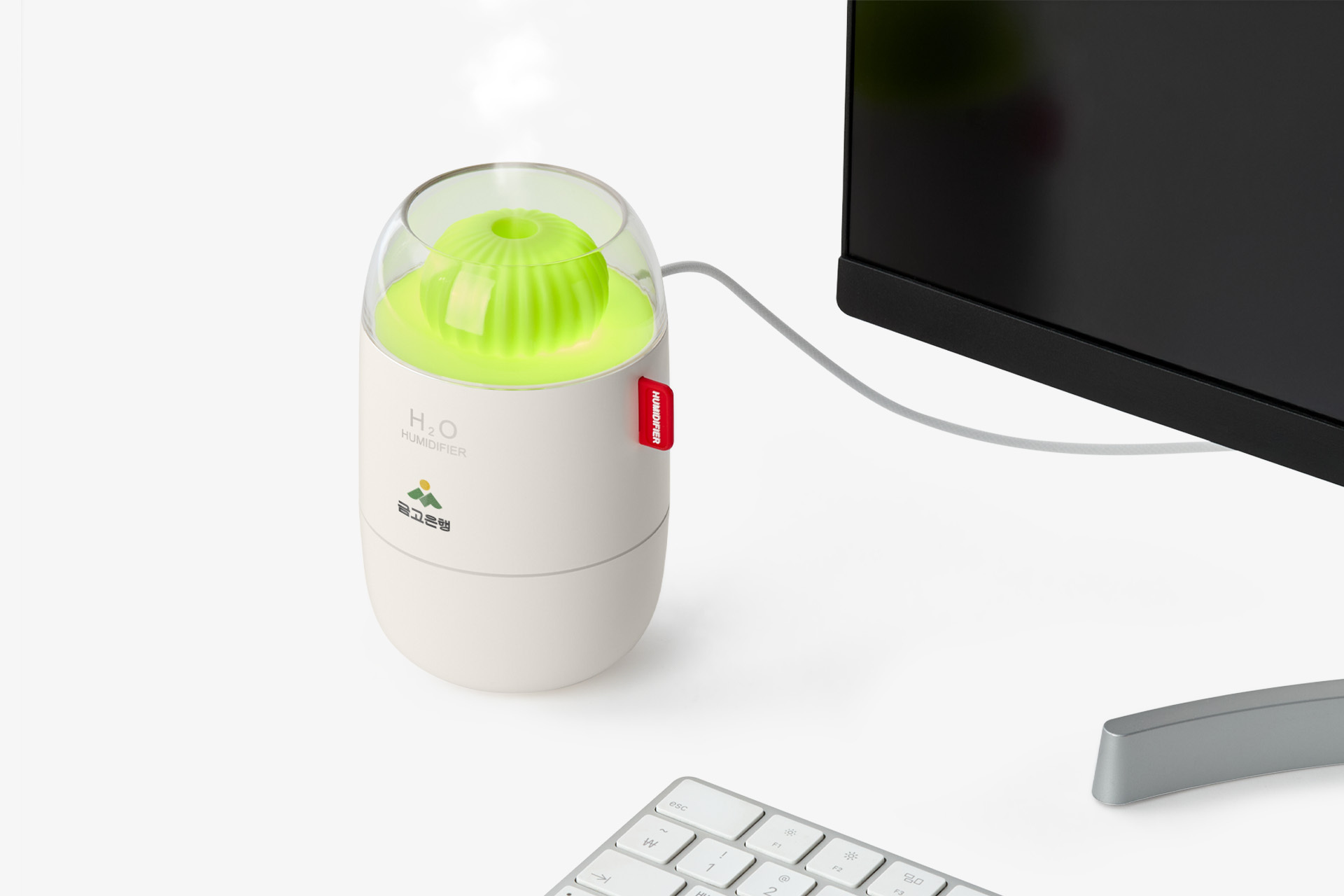 저소음 커스텀 가습기 제작 사무실 침실 스터디룸에서 조용하게 사용 가능한 홍보용 미니 가습기