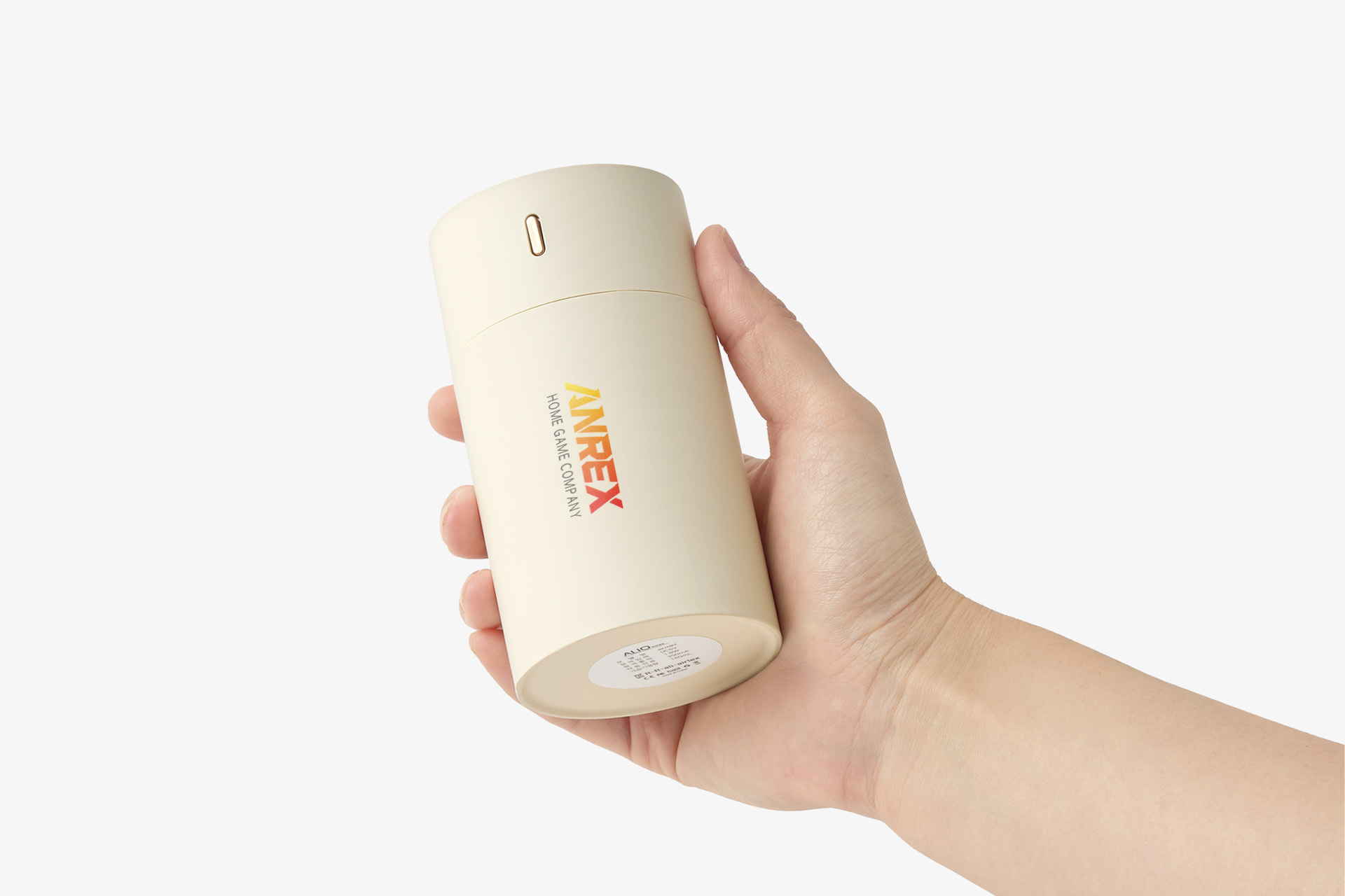 에어미니 휴대용 가습기 커스텀 제작 초경량 디자인 180ml 용량 연속 간격 분사와 LED 무드등으로 1인 공간을 촉촉하게 유지