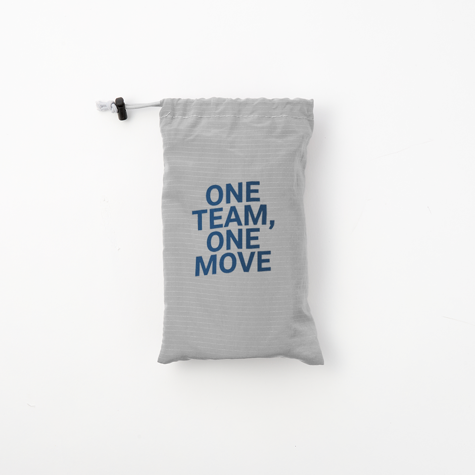 러닝 모자 커스텀 제작, 간단하게 접어 휴대할 수 있는 전용 파우치 구성