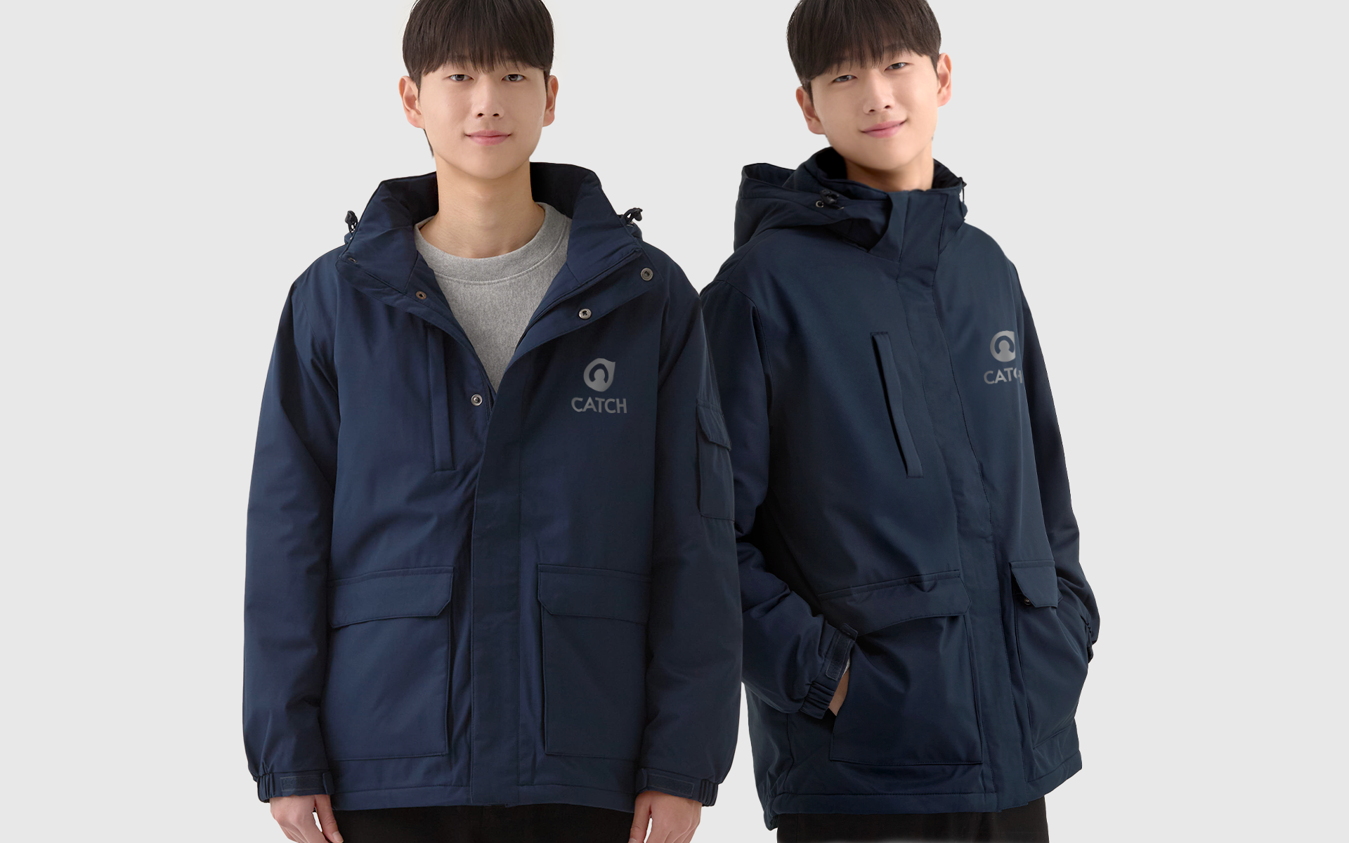 워머 자켓 커스텀 제작, 팀 로고와 문구를 넣어 쌀쌀한 날씨에도 입기 좋은 맞춤 단체 아우터 디자인