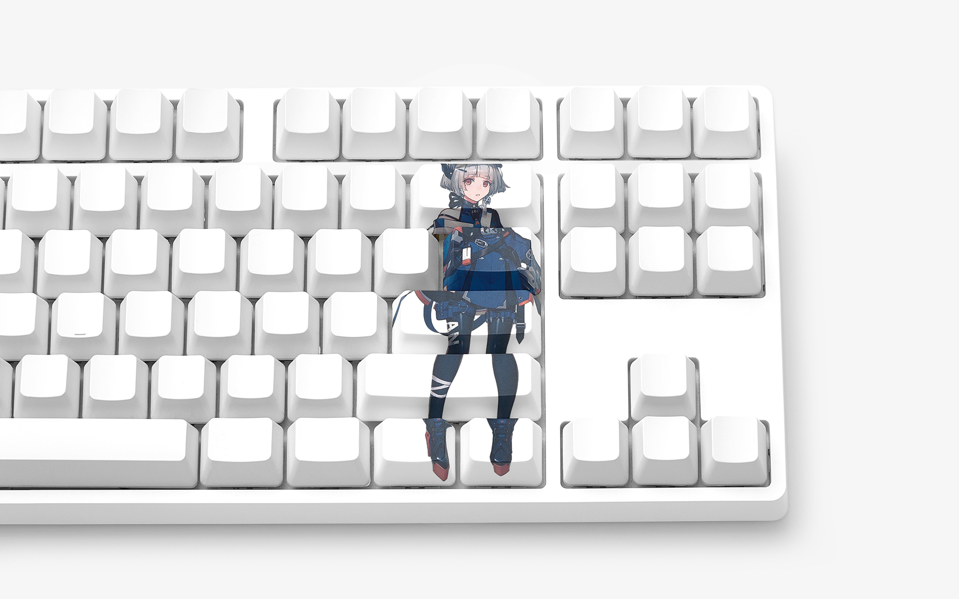 커스텀 풀 컬러 키캡 세트 (Right)-기계식 키보드의 왼쪽 영역(Backspace, ⧵, Enter, Shift, Menu, Ctrl)을 위한 전용 풀 전사 키캡 세트입니다. 기계식 키보드에 맞춘 커스텀 풀 전사 키캡 세트. 키캡과 틴케이스에 원하는 이미지를 선명하게 인쇄하고, 연결된 일러스트로 커스텀 제작하여 완성도 높은 데스크셋업을 즐기세요. 커스텀 제작 상품, 마플