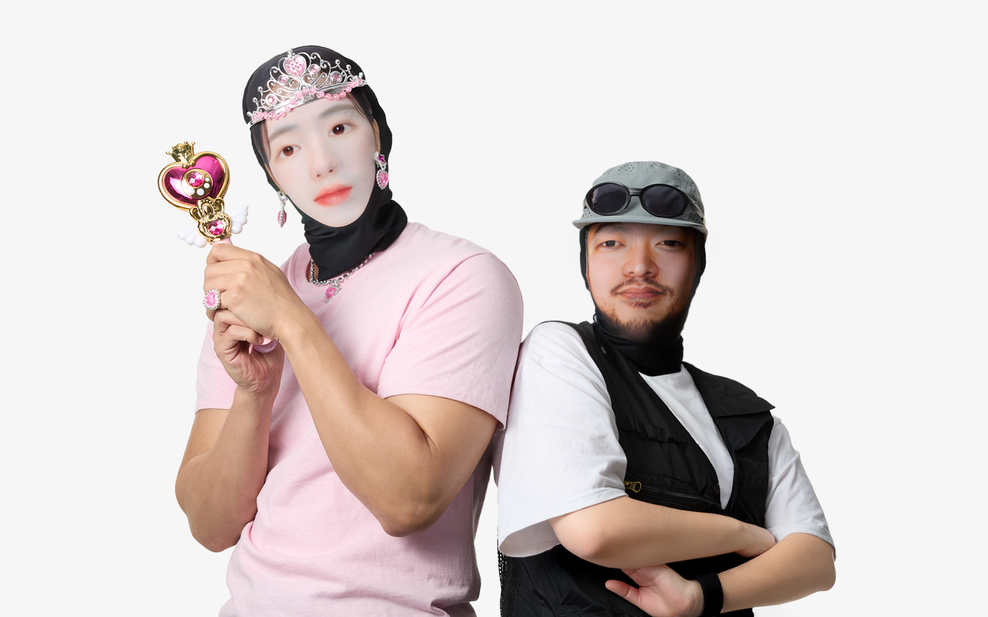 유쾌하고 특별한 커스텀 복면 마스크 제작, 쓸데없는 선물로 웃음을 전하며 파티나 이벤트에서 센스를 발휘하는 아이템