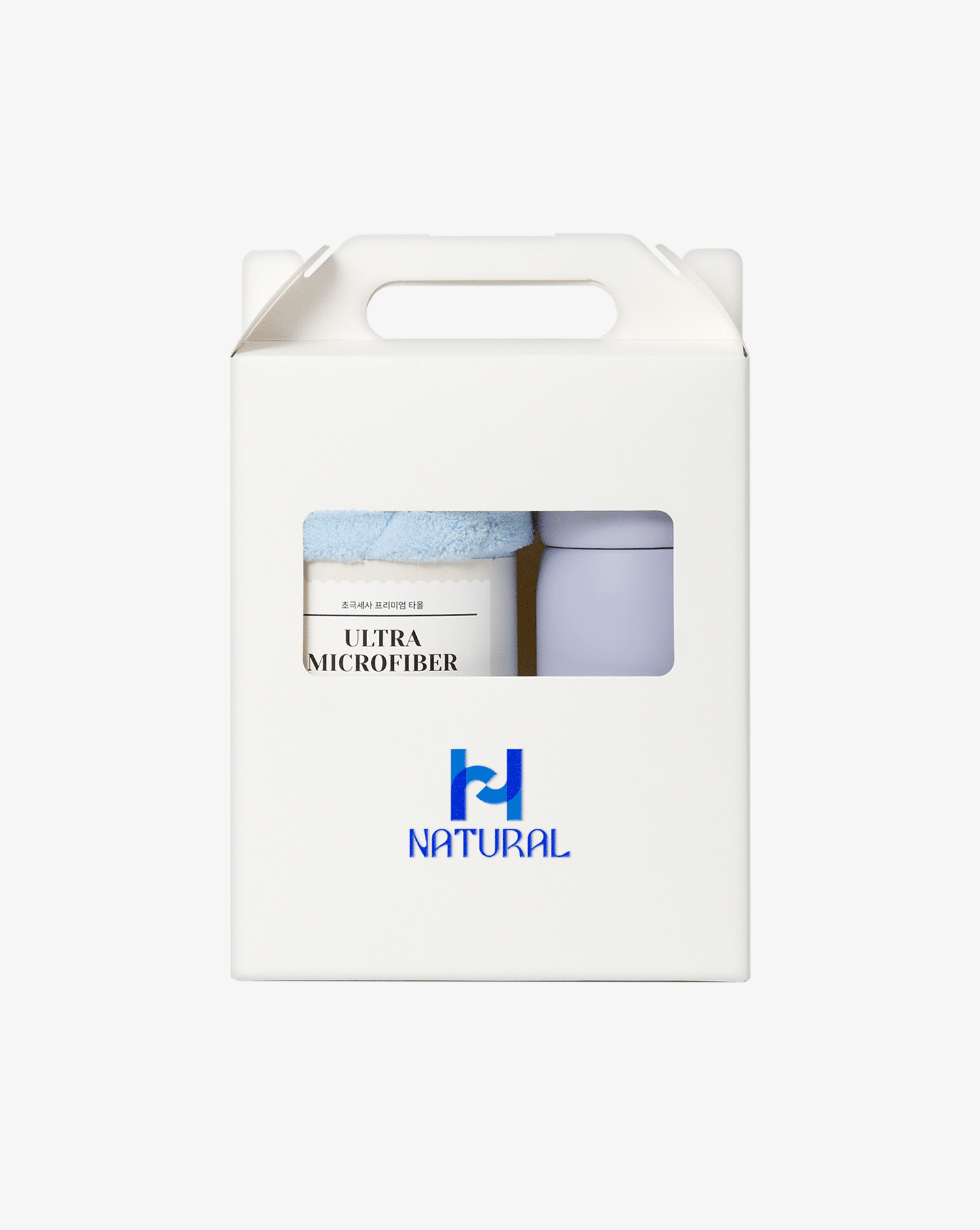 모닝 텀블러 + 수건 세트 (UV DTF)