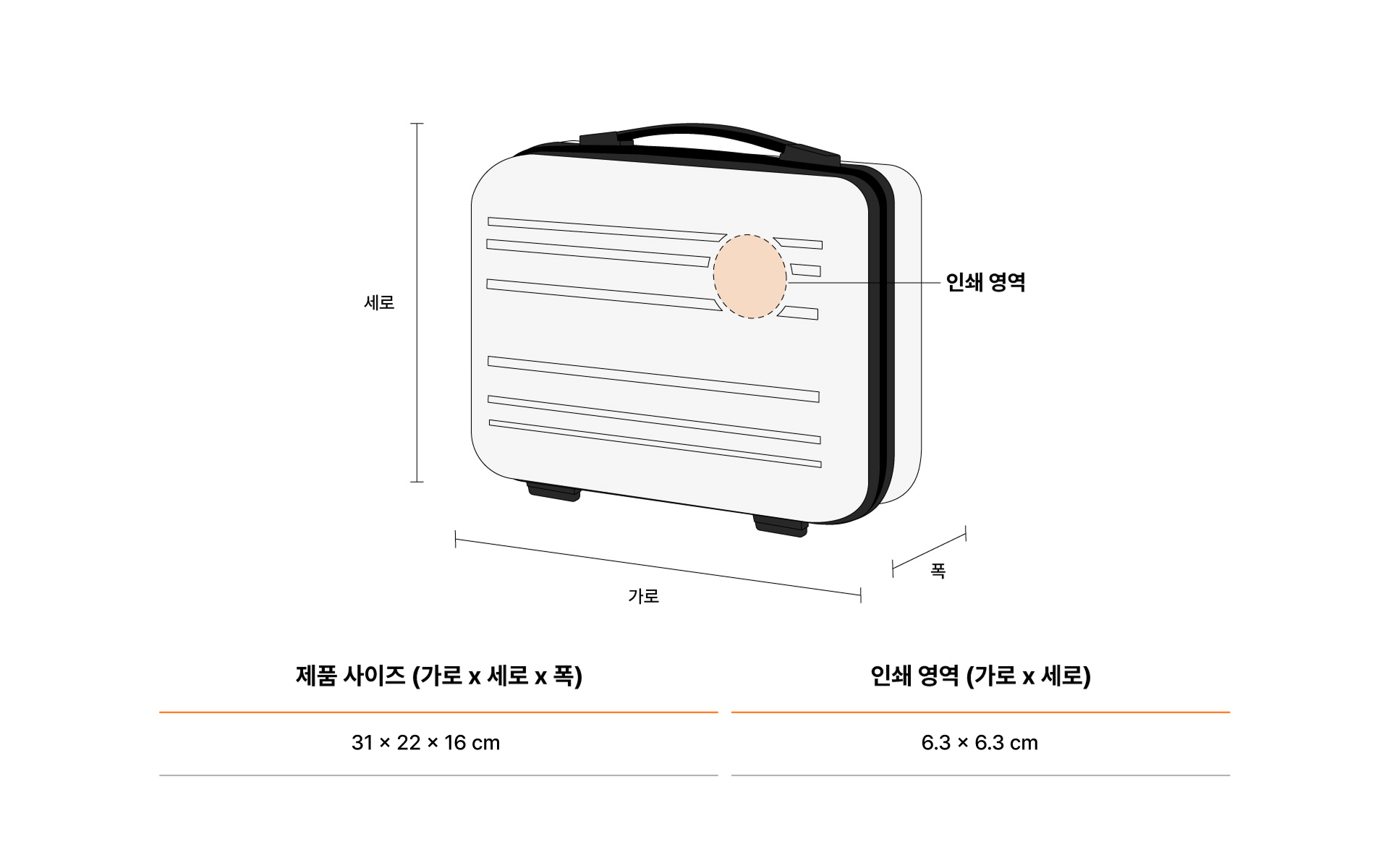 레디백 11인치-미니 사이즈로 가볍고 내구성이 뛰어나며, 부드러운 감촉의 PP(폴리프로필렌) 소재를 사용해 실용성이 높은 레디백입니다. 폴리프로필렌 소재로 더욱 가볍고 단단하며 넉넉한 내부 수납공간과 매쉬 포켓으로 짐 정리가 편리한 레디백입니다.1박 2일 여행은 물론 캠핑이나 피크닉 가방으로도 훌륭하게 활용됩니다. 커스텀 제작 상품, 마플