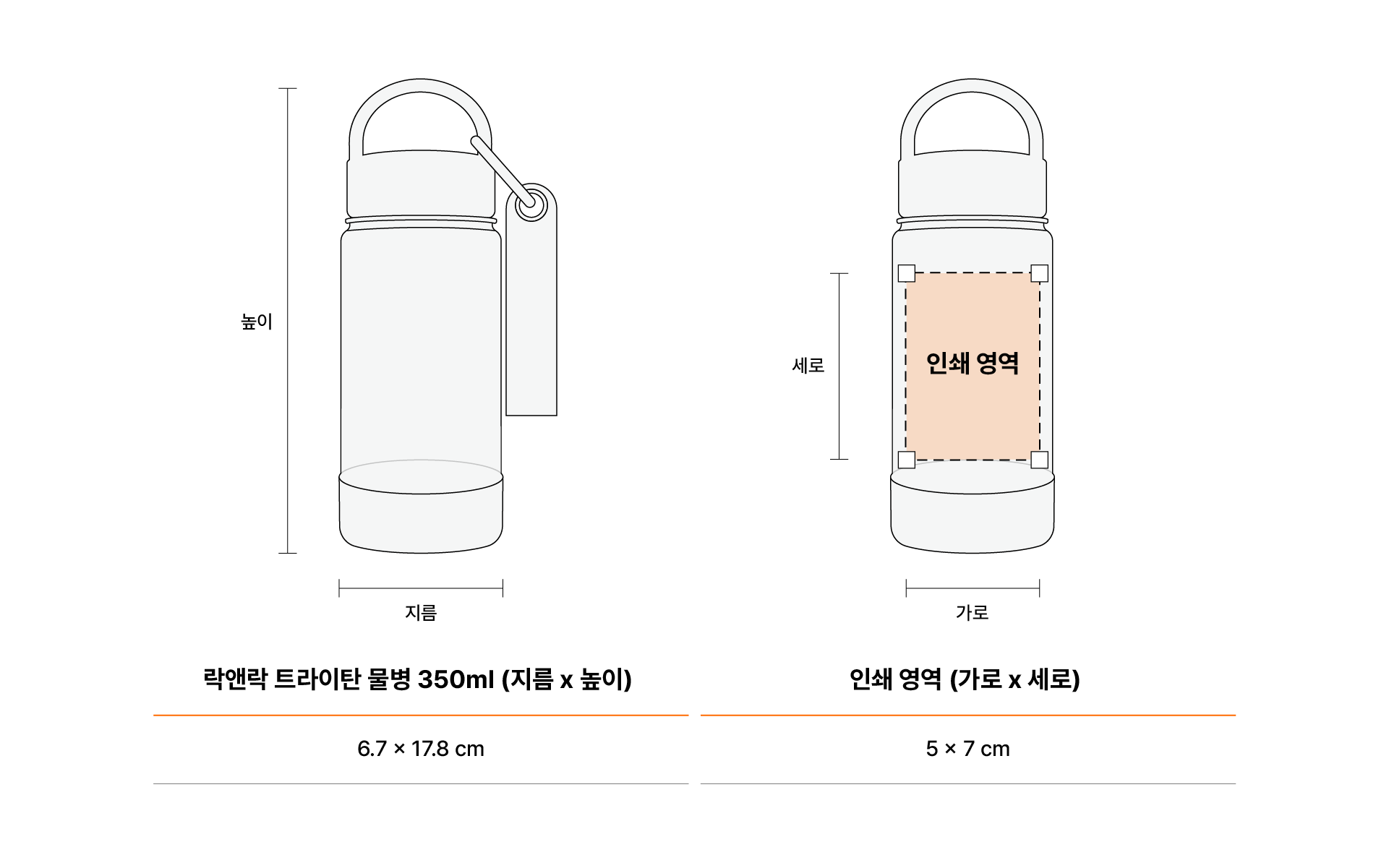 락앤락 트라이탄 물병 350ml-락앤락 트라이탄 물병 350ml는 가볍고 편안한 사용감을 갖춘 제품으로, 일상 속에서 부담 없이 활용하기 좋습니다. 안정적으로 닫아 사용할 수 있는 구조와 실용적인 용량으로 다양한 상황에서 편리하게 사용할 수 있습니다. 심플하고 깔끔한 디자인으로 데일리 물병으로 자연스럽게 어울리는 아이템입니다. 락앤락 트라이탄 물병 350ml, 가볍고 휴대하기 좋은 데일리 물병입니다. 들고 다니기 편한 탑 핸들 스크류 캡과 탈부착 가능한 실리콘 네임택 키링, 충격 및 미끄러움 방지 실리콘 하단 커버를 적용한 락앤락 트라이탄 물병입니다. BPA FREE 안전 소재로 가볍고 실용적으로 사용할 수 있습니다. 커스텀 제작 상품, 마플