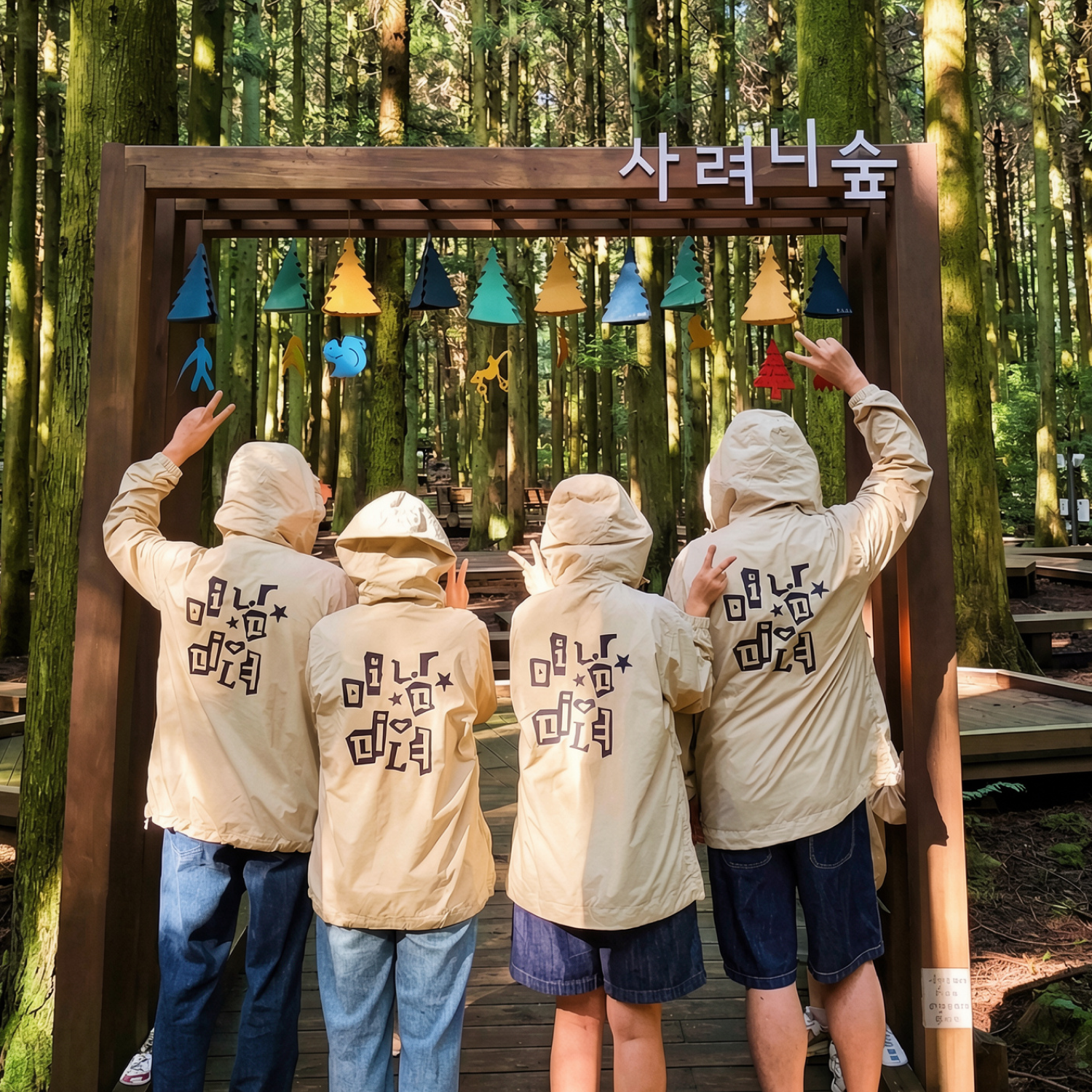 가족 여행 단체티, 가족 여행 단체티 제작, 국내 여행 단체티
