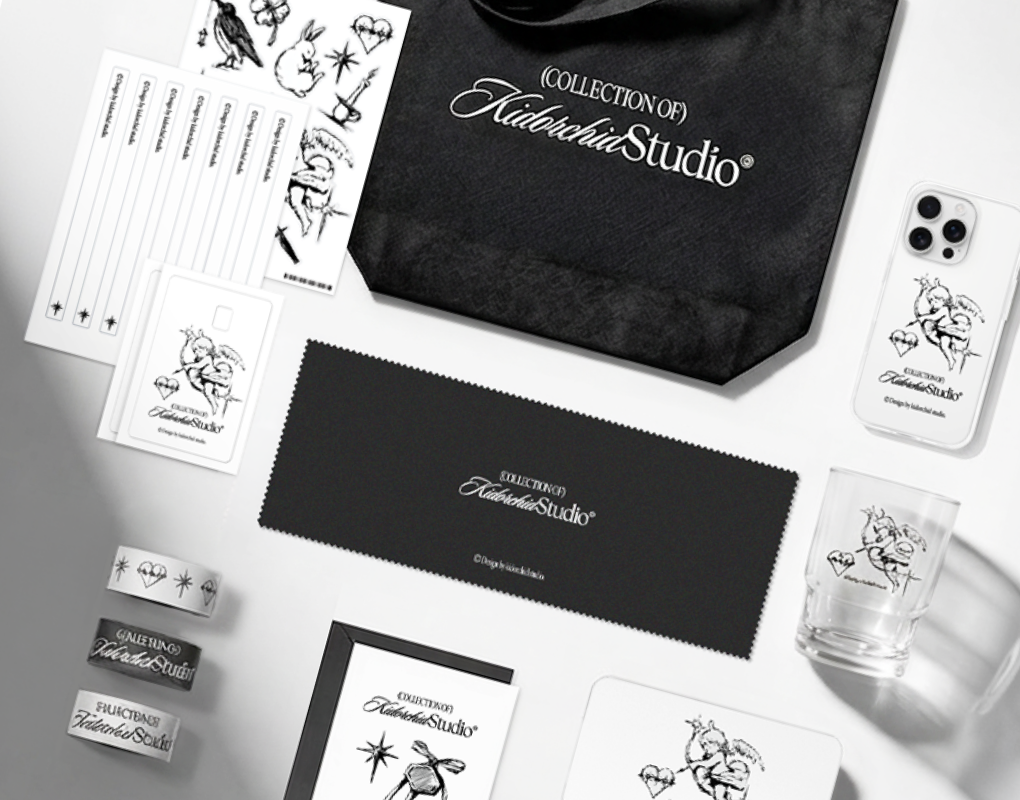  '키드오키드 스튜디오' 굿즈 OPEN 🖤