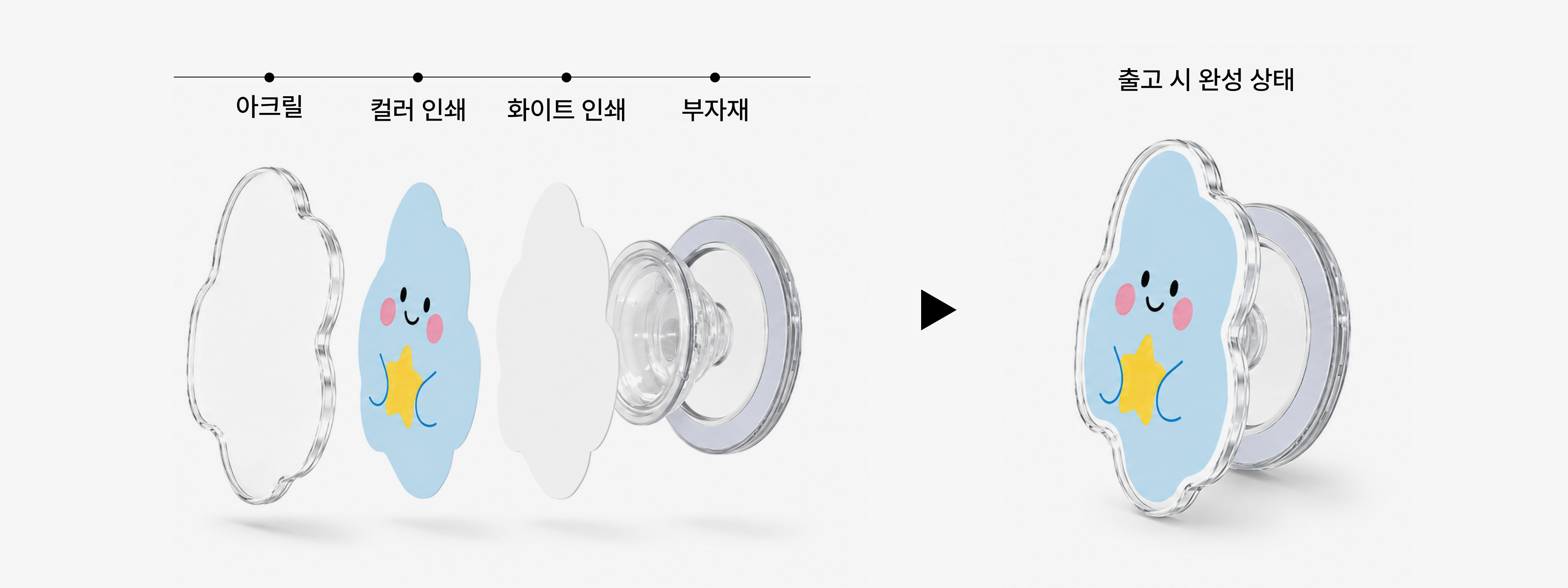 스마트톡도 이제 원하는 모양 그대로!-굿즈 제작 전문가 마플 