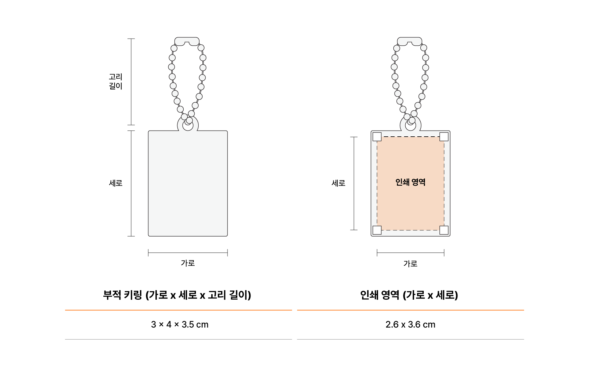 부적 키링 (야광)-행운의 의미를 담은 사각 부적 형태의 키링입니다. 빛을 머금었다가 어두운 곳에서 은은하게 빛나는 부적 축광, 야광 아크릴 키링입니다. 가방, 파우치 커스텀 제작 상품, 마플
