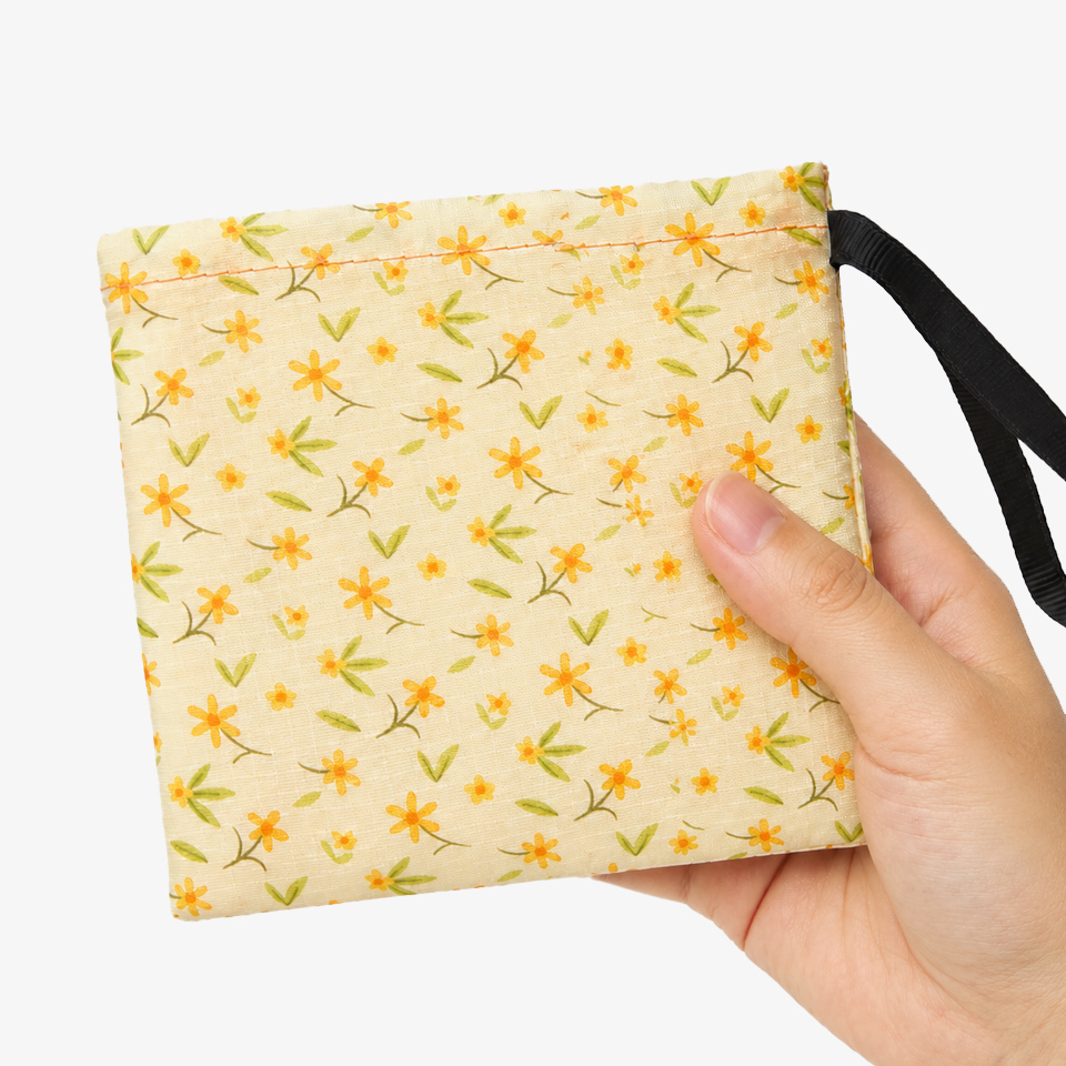 파스텔 접이식 휴대용 장바구니 접어서 보관 가능한 휴대성 뛰어난 커스텀 제작 디자인 아이템