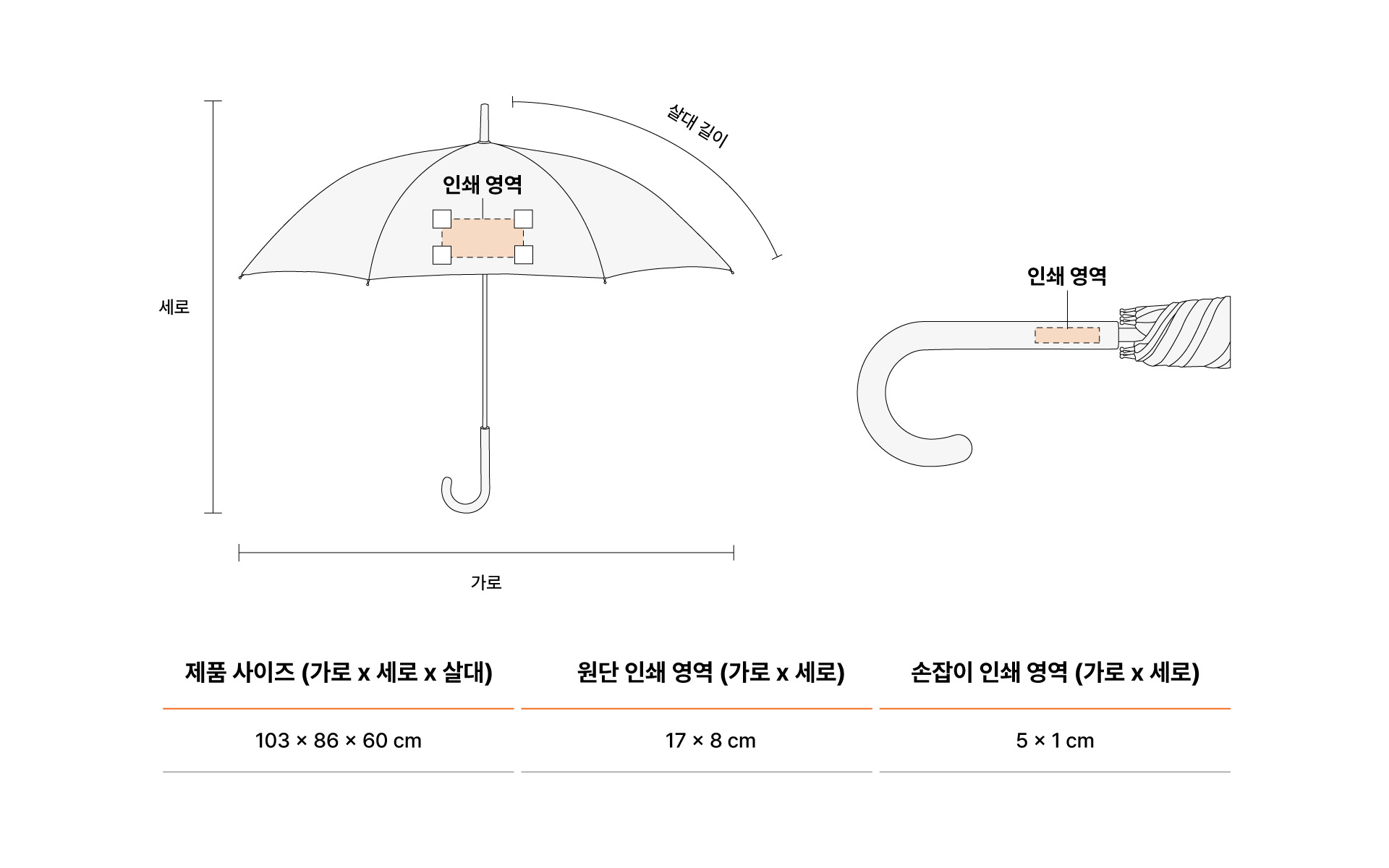 60 베이직 장우산-가볍고 내구성이 뛰어난 FRP 살대 덕분에 튼튼하게 사용할 수 있는 장우산입니다. 가볍고 실용적인 구성으로 일상 속에서 부담 없이 사용하기 좋은 베이직 장우산. 유연한 FRP 살대와 발수 코팅 원단으로 비에 강하며, 6가지 컬러와 곡자형 손잡이로 스타일과 편의성까지 갖춤. 단체 행사나 야외 이벤트 판촉물로도 활용도 높음. 커스텀 제작 상품, 마플