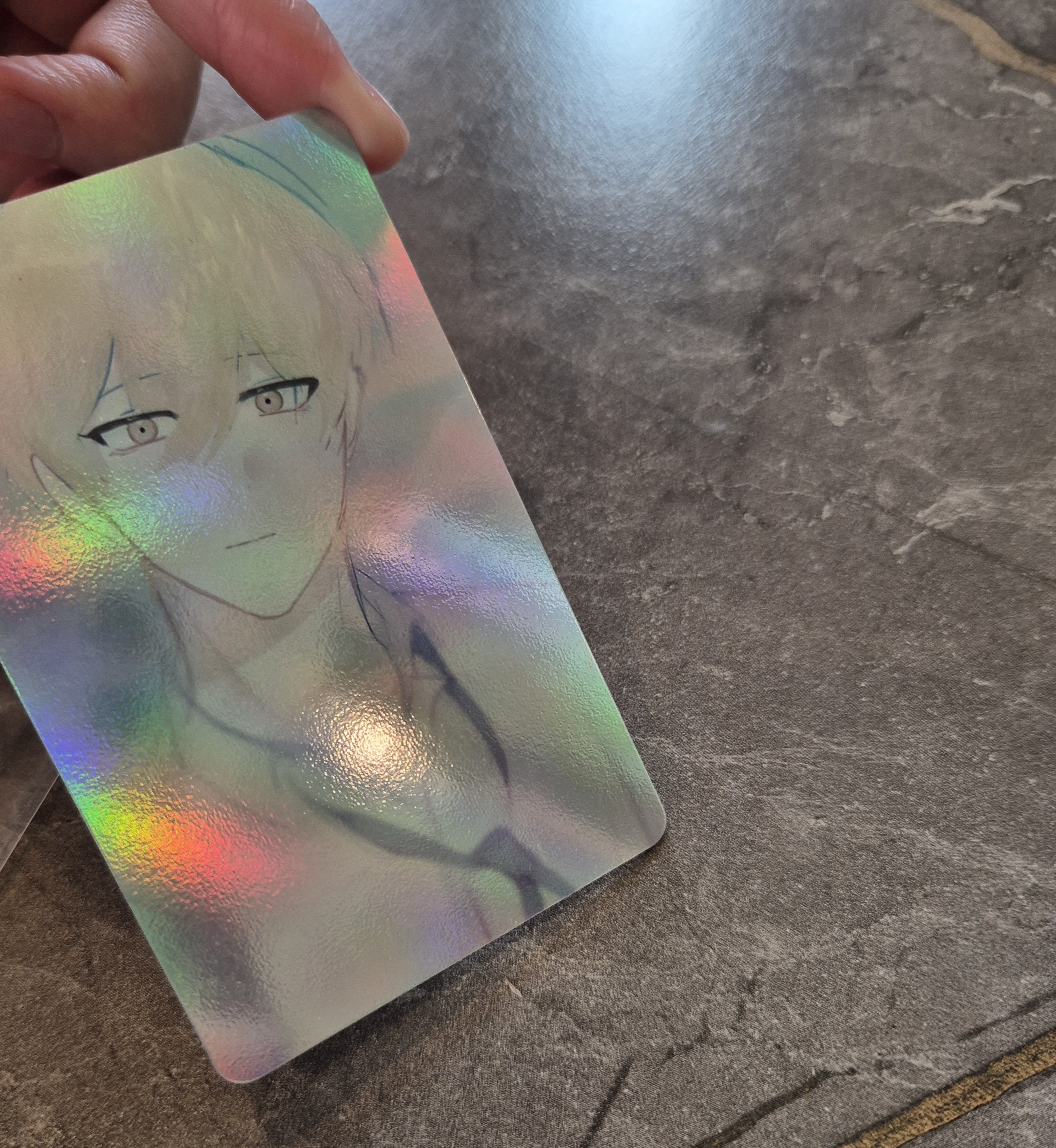 NFCホログラムフォトカード（縦型） カスタマイズ - オンラインで簡単