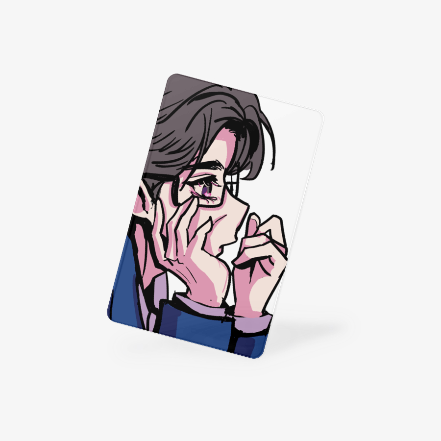 B급미대생 교수님 투명 포카 ㅣ 마플샵