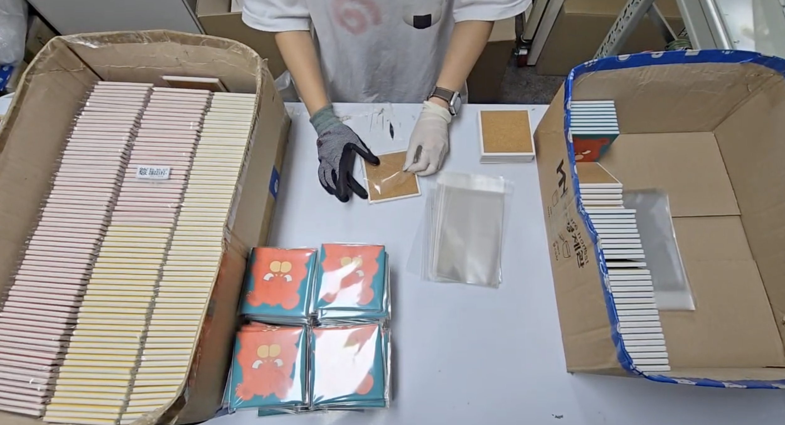 기업/대량 제품의 꼼꼼한 제작과정을 담은 사진