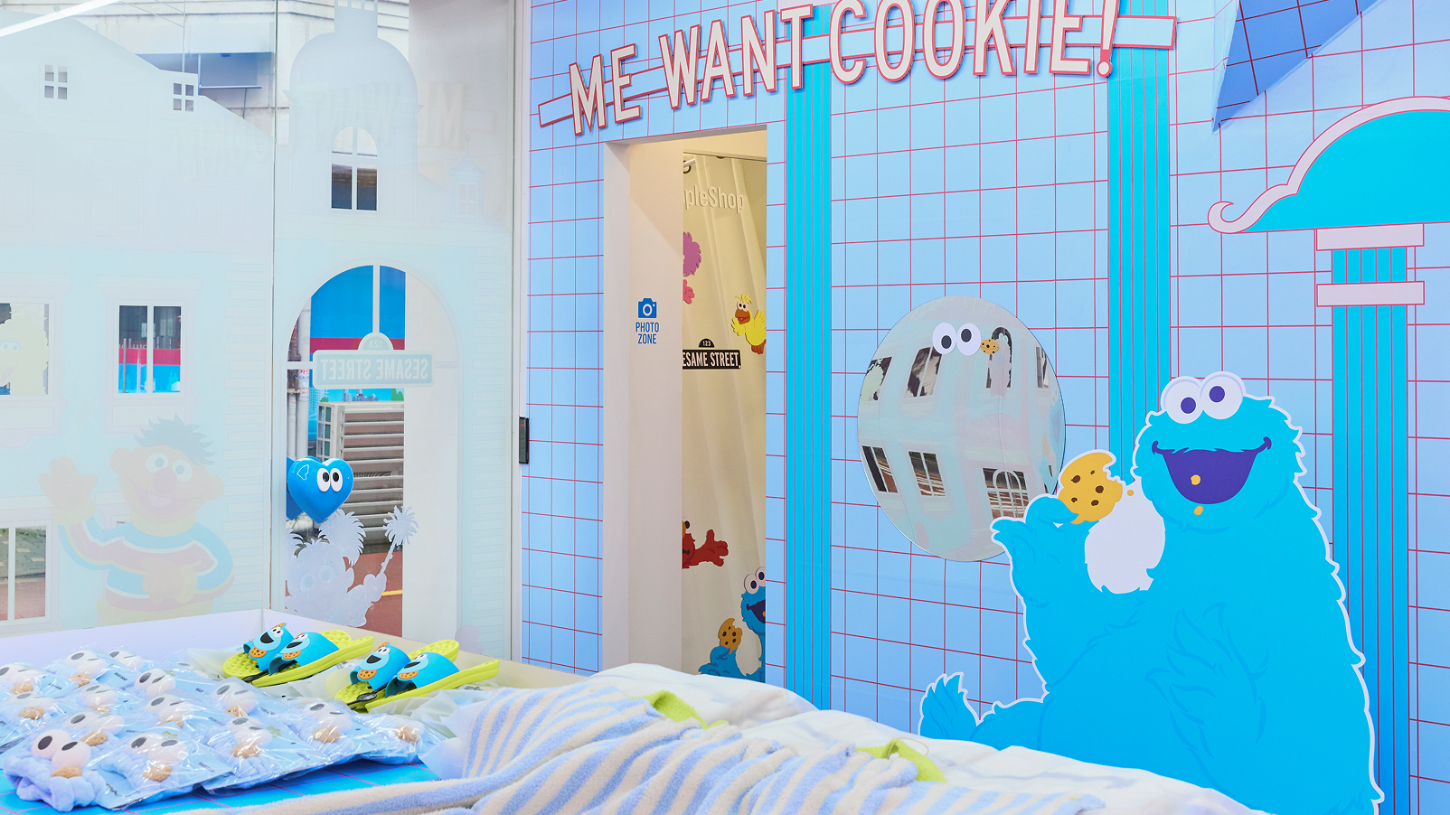 새서미스트리트 팝업스토어 굿즈