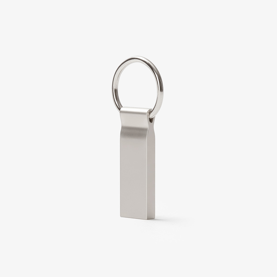 메탈 고리형 USB 2.0 메모리-원하는 곳에 걸어 안전하게 보관할 수 있는 고리형 디자인의 USB 메모리입니다. undefined 커스텀 제작 상품, 마플