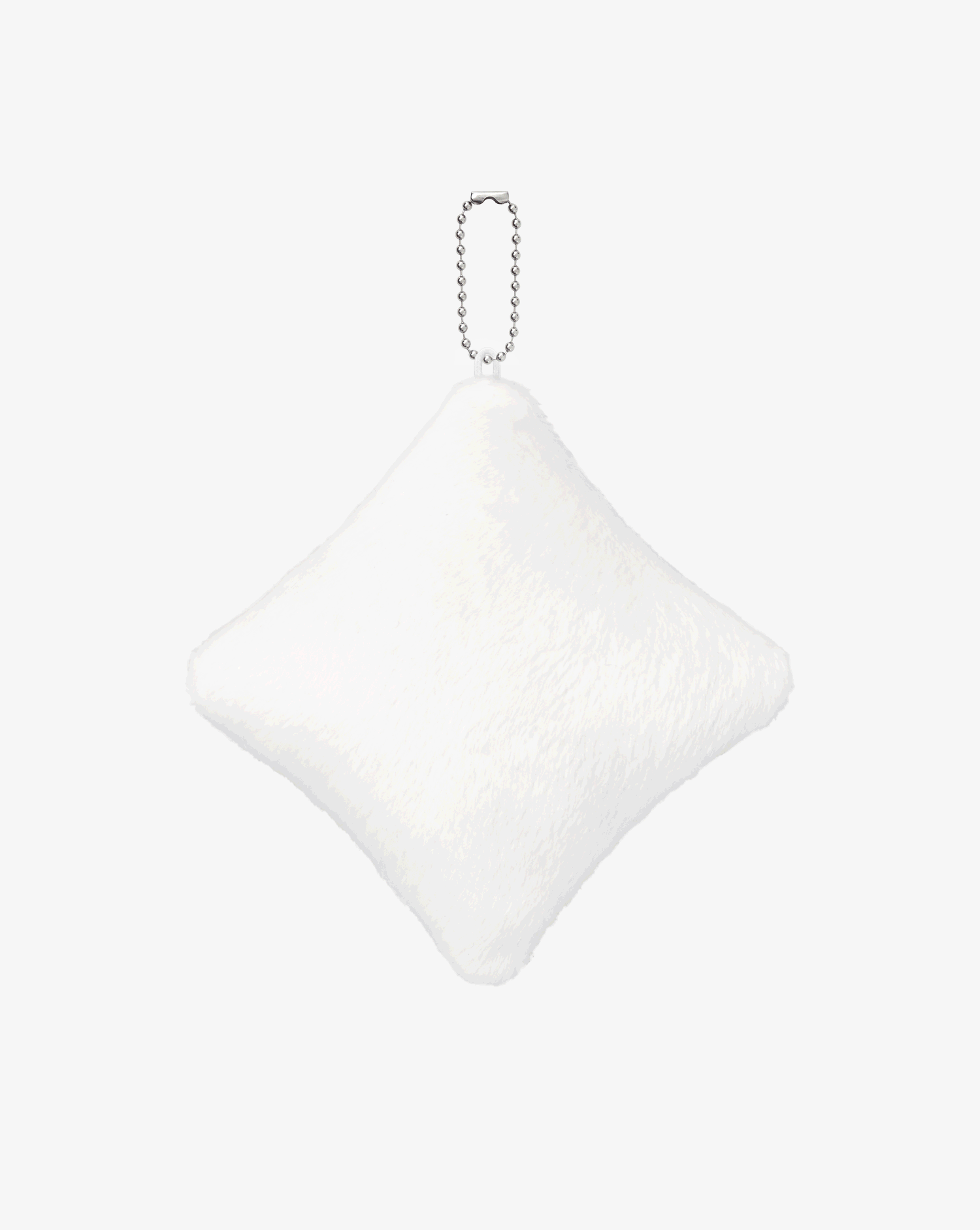 Diamond Cushion Keyring