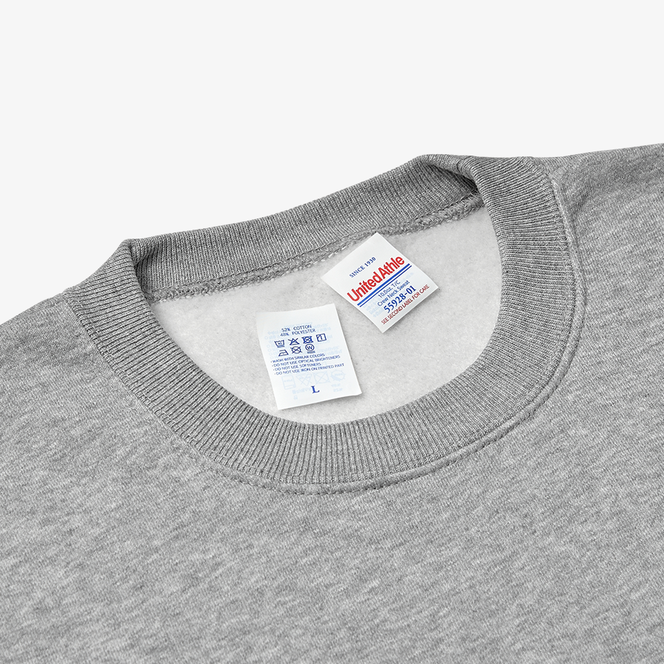 5928-01 스탠다드 핏 후드티 디테일, 손으로 쉽게 제거 가능한 커스텀 제작용 분리형 라벨