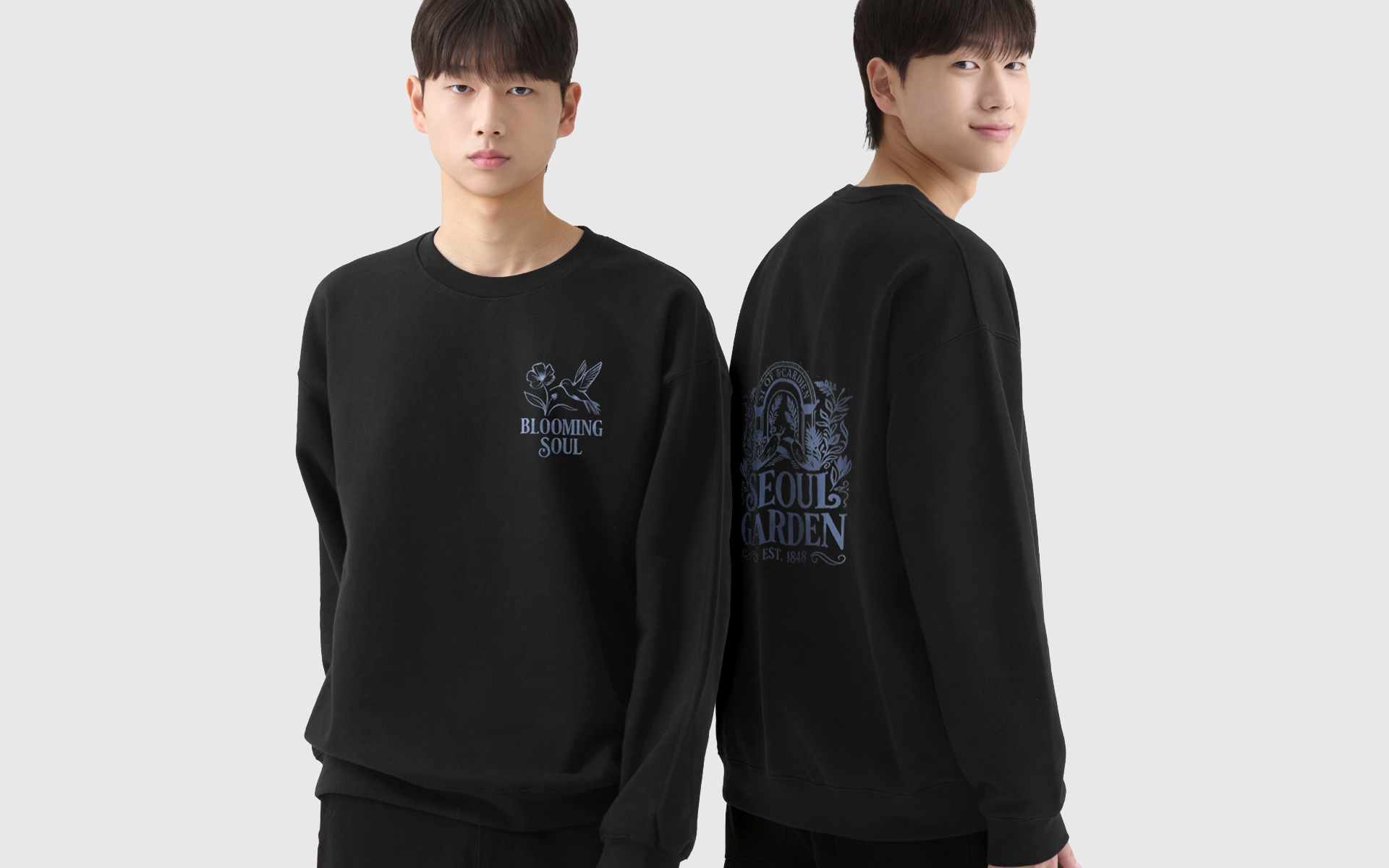 SF000 기모 맨투맨-기모 안감으로 따뜻함을 더해주는 오버핏 맨투맨입니다. 기모 안감으로 따뜻한 착용감을 제공하는 오버핏 맨투맨. 옆라인 무봉제 디자인으로 깔끔한 실루엣과 편안함을 살렸으며, 단체복·학교·기업 유니폼 및 커스텀 제작에 적합한 베이직 아이템. 커스텀 제작 상품, 마플