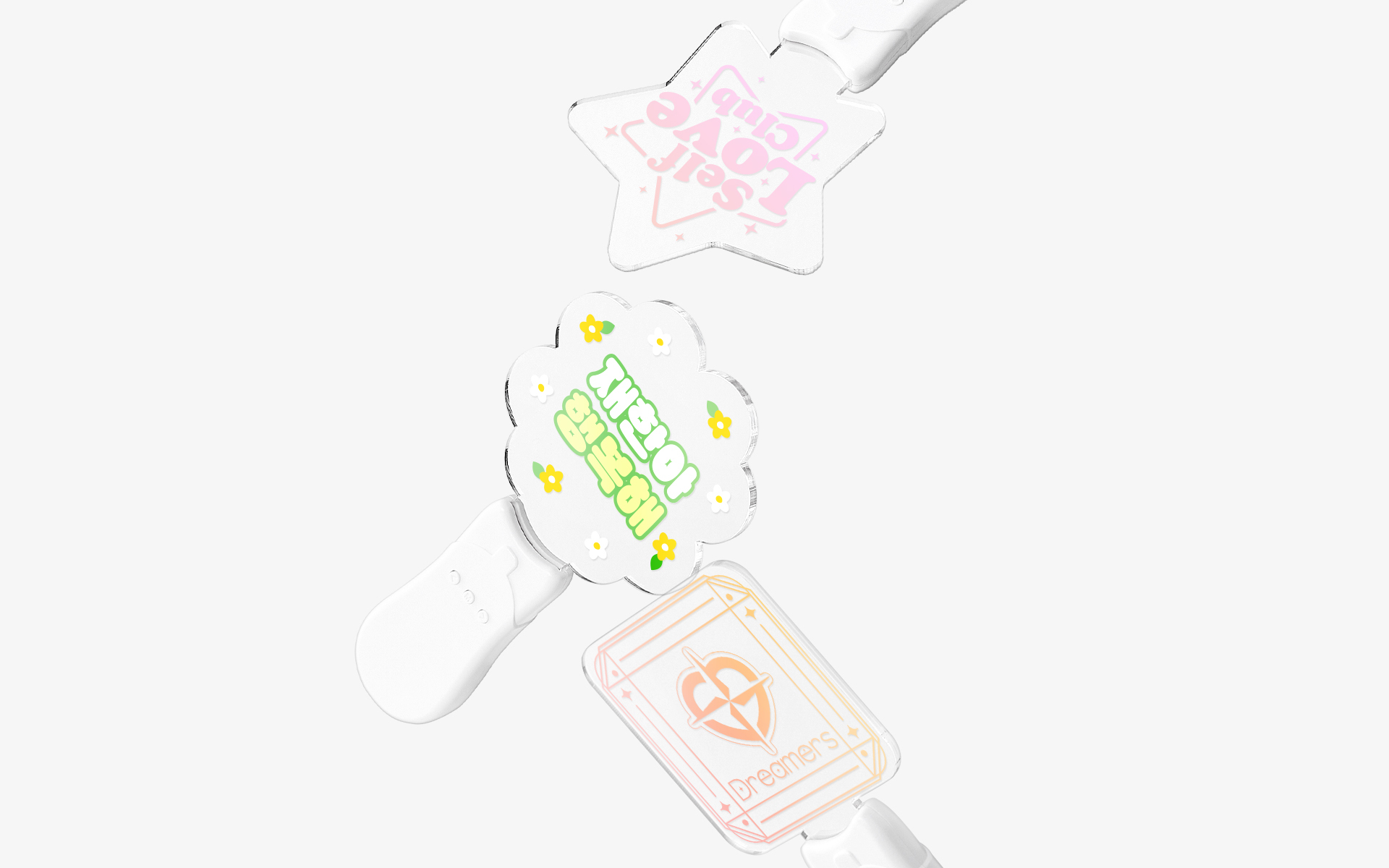 별 LED 응원봉 (핸드 스틱)-9가지 LED 라이트 컬러로 변경 가능한 응원봉이에요.   내 가수 위한 응원봉 만들기! 팬, 브랜드 프로모션 굿즈에 적합한 LED 응원봉. 9가지 컬러 LED 라이트로 실내 공연장, 야간 야구 커스텀 제작 상품, 마플