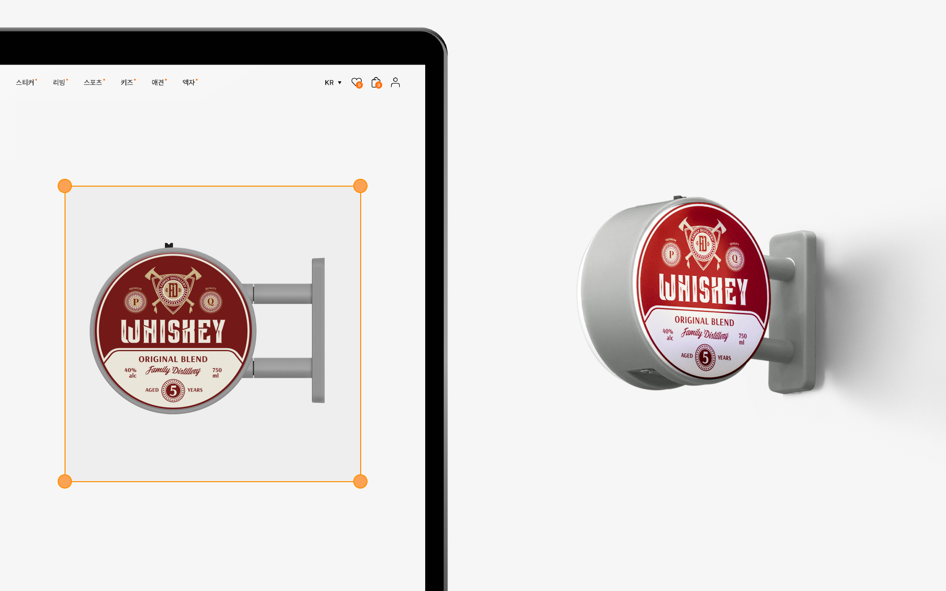 디자인 커스텀 LED 미니 간판 마그넷, 1개부터 소량 주문 가능한 팬 굿즈 제작
