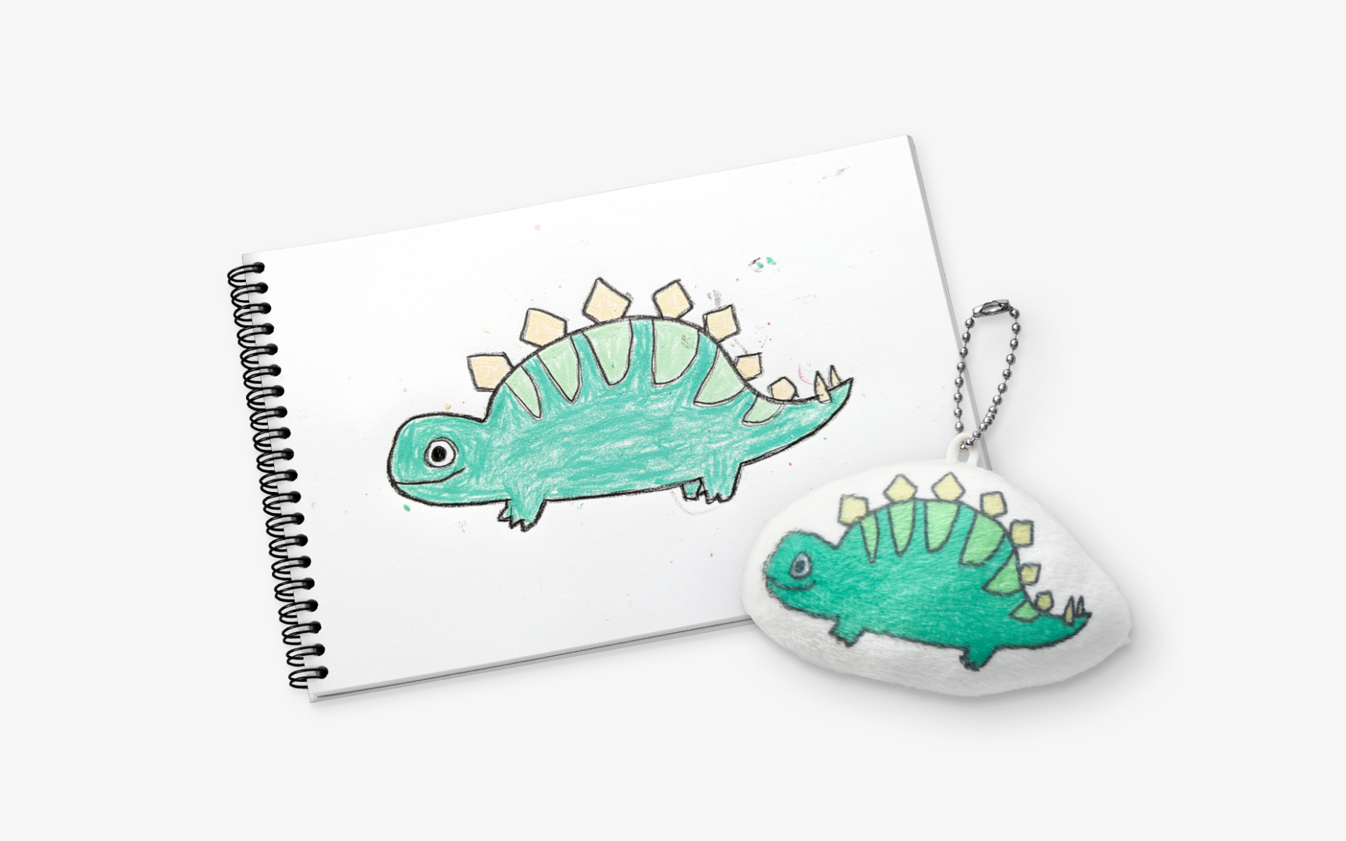 자유형 봉제 인형 키링 커스텀 제작, 아이가 그린 그림을 그대로 담아 세상에 하나뿐인 특별한 굿즈