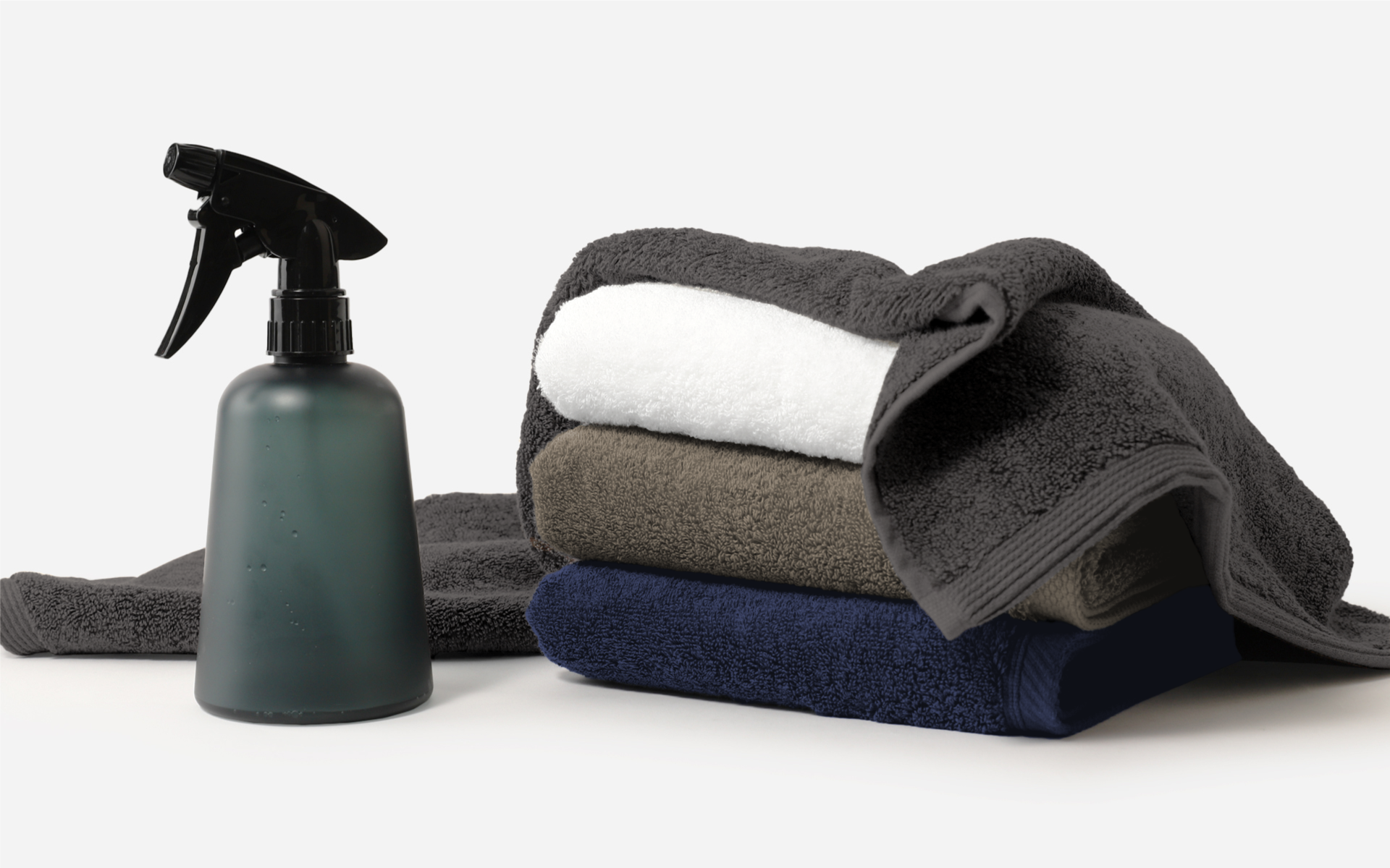 마플 자수타올 40수 200 커스텀 제작, 욕실 용품과 함께 있는 도톰한 순면소재 송월 호텔 타올