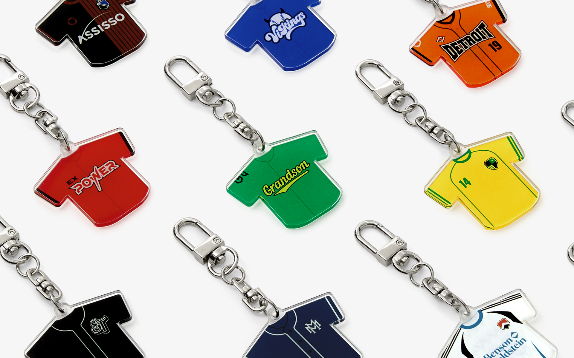 아크릴 유니폼 키링 커스텀 제작