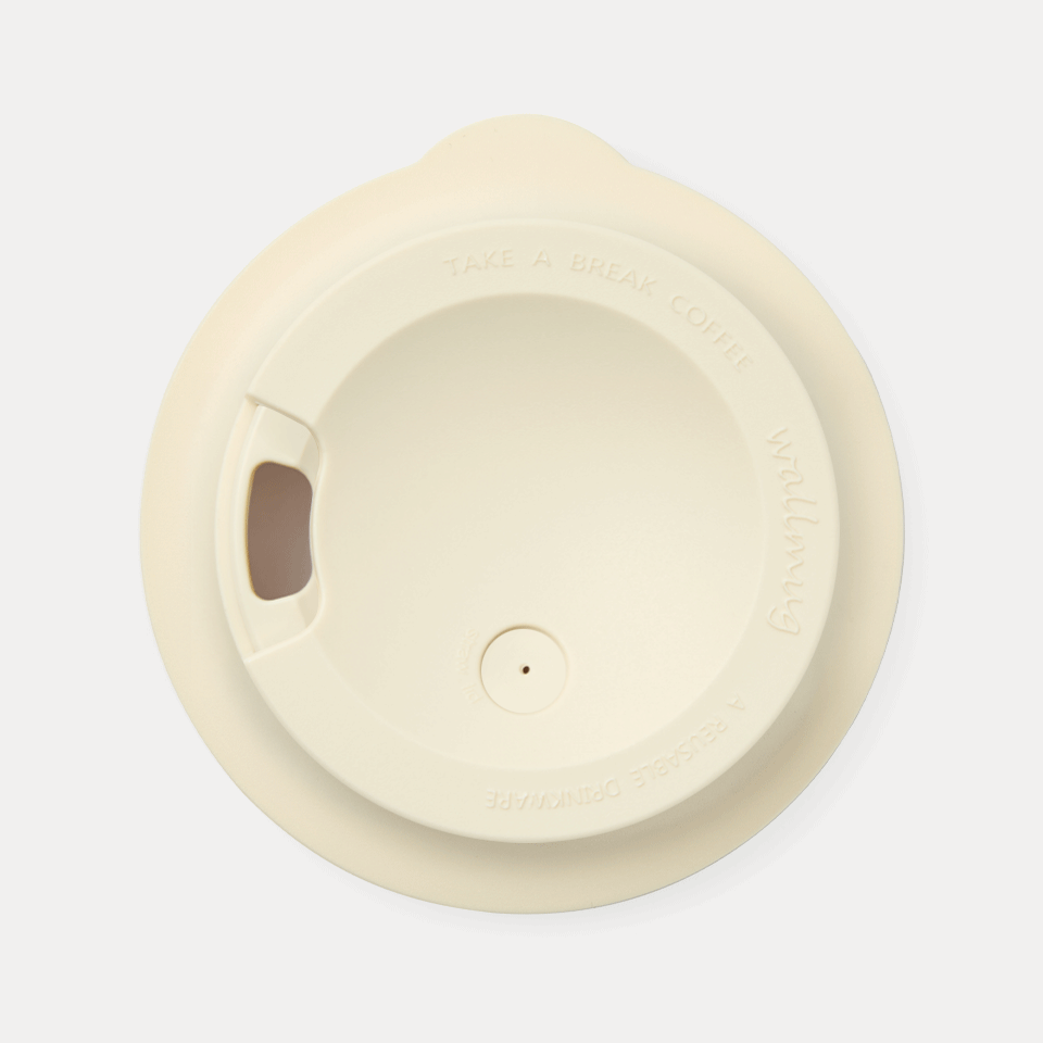 회전식 2-way 리드로 스트로 음용과 직접 음용이 가능한 리유저블 텀블러 뚜껑 디자인