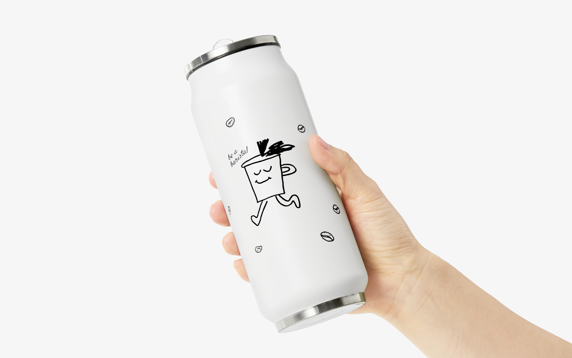 캔 텀블러 500ml-텀블러 전면(360°)에 선명한 인쇄가 가능합니다. 캔 형태 디자인이 특징인 500ml 스테인리스 텀블러로 이중 진공 단열 구조를 적용해 음료의 온도를 오래 유지할 수 있습니다. 내장 스트로 구조로 뚜껑을 열지 않고도 간편하게 음용이 가능하며 위생적인 사용이 가능합니다. 스테인리스 304 소재를 사용해 내구성과 안정성을 높였으며 텀블러 전면을 활용한 360도 회전 인쇄로 다양한 디자인 커스터마이징 제작이 가능한 실용적인 텀블러입니다. 커스텀 제작 상품, 마플