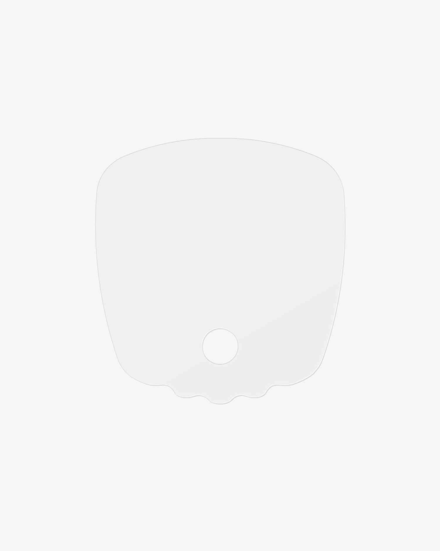 Square Wave Frosted Fan