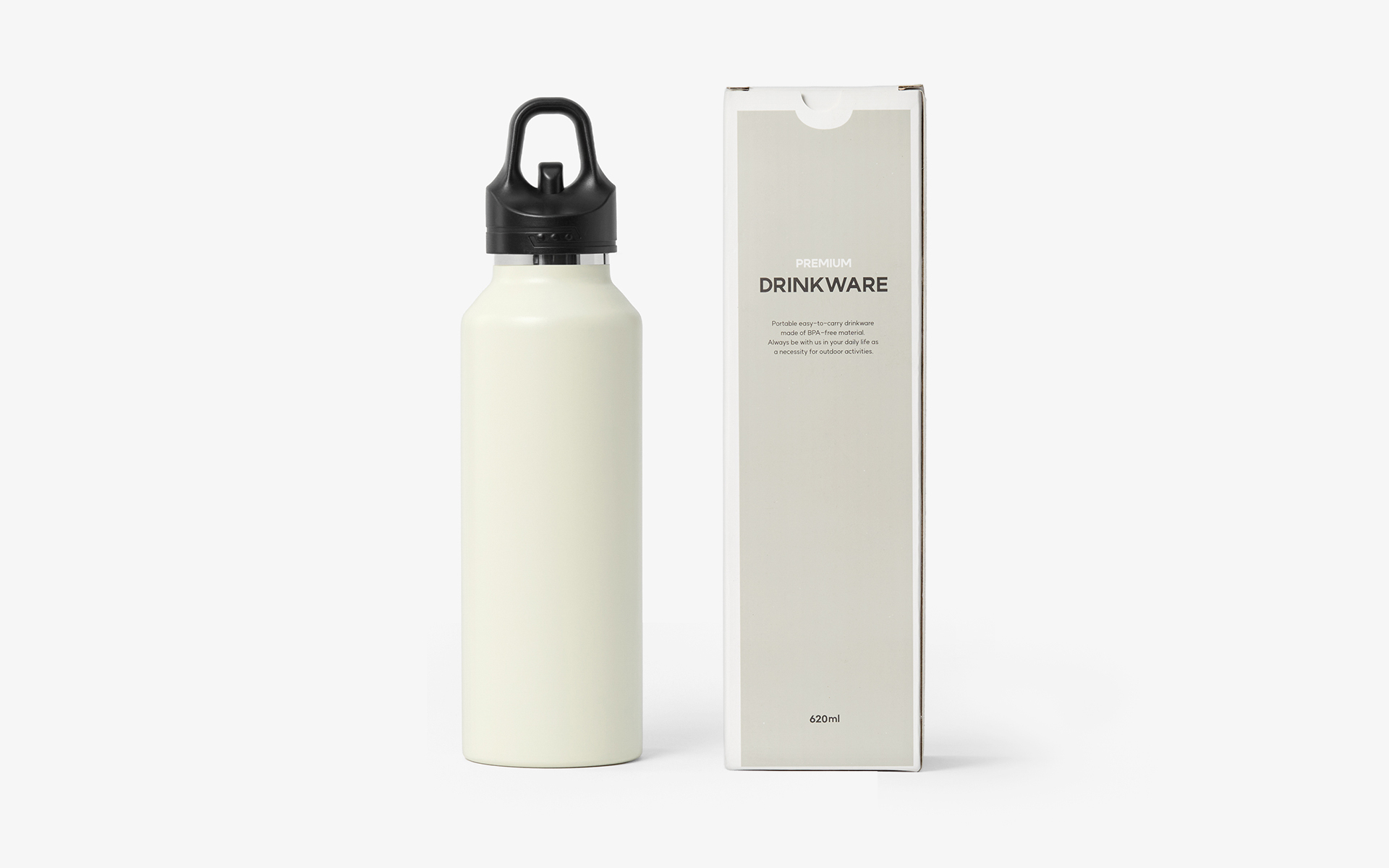 원터치 텀블러 620ml-한 손으로 눌러 쉽게 열고, 캡을 닫아 간편하게 사용할 수 있는 원터치 텀블러입니다. 원터치 오픈 텀블러 620ml는 한 손으로 쉽게 열고 닫을 수 있는 편리한 구조와 슬림한 보틀 디자인이 돋보이는 텀블러입니다. 손가락에 걸어 들거나 가방에 간편하게 휴대할 수 있는 핸들 캡이 적용되어 실용성을 높였습니다. 내부는 SUS 316 스테인리스 소재로 제작되어 위생적이고 안전하며, 실리콘 링으로 누수 걱정을 줄여 데일리 텀블러, 운동용 보틀 커스텀 제작 상품, 마플