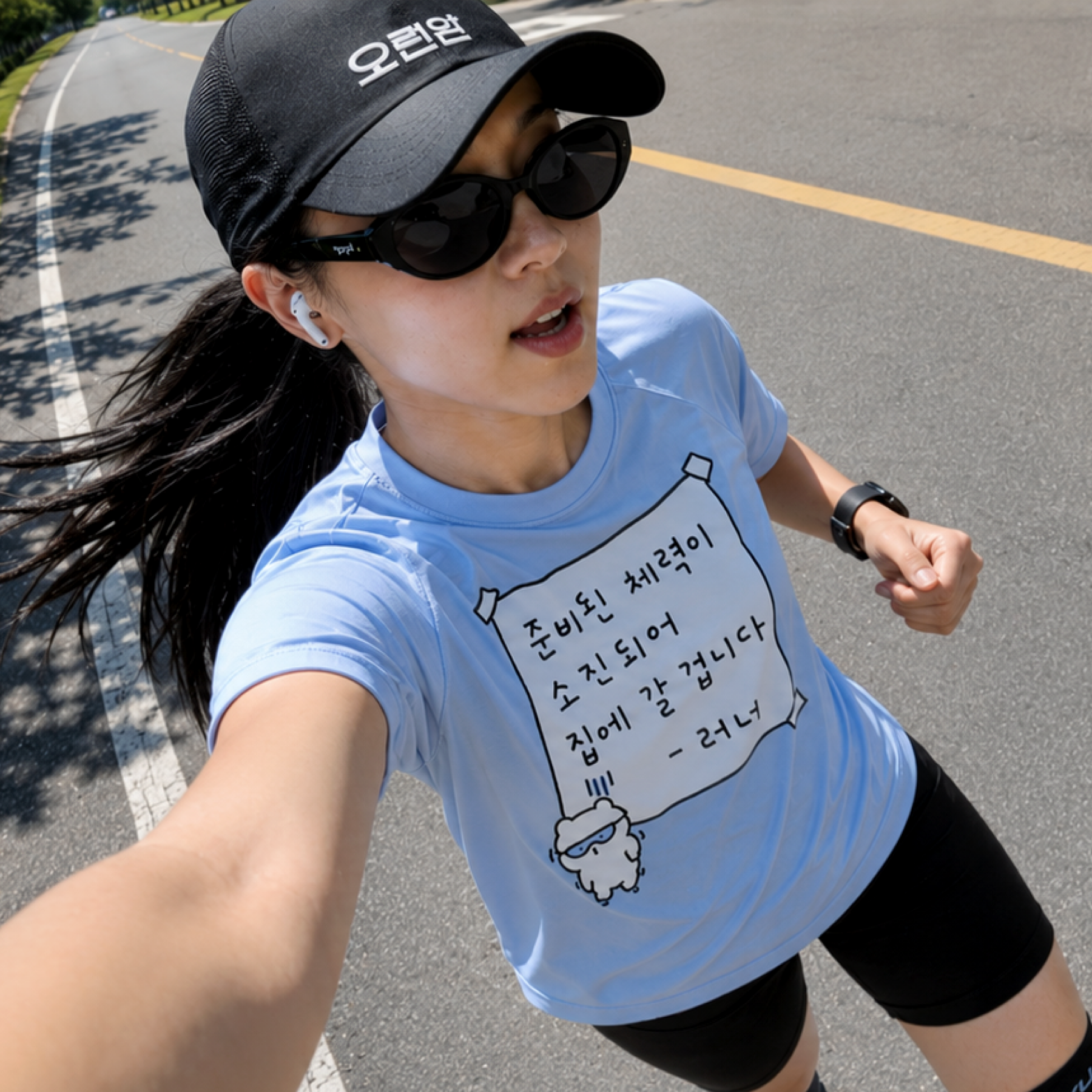 요즘 러너를 위한 러닝웨어 템플릿