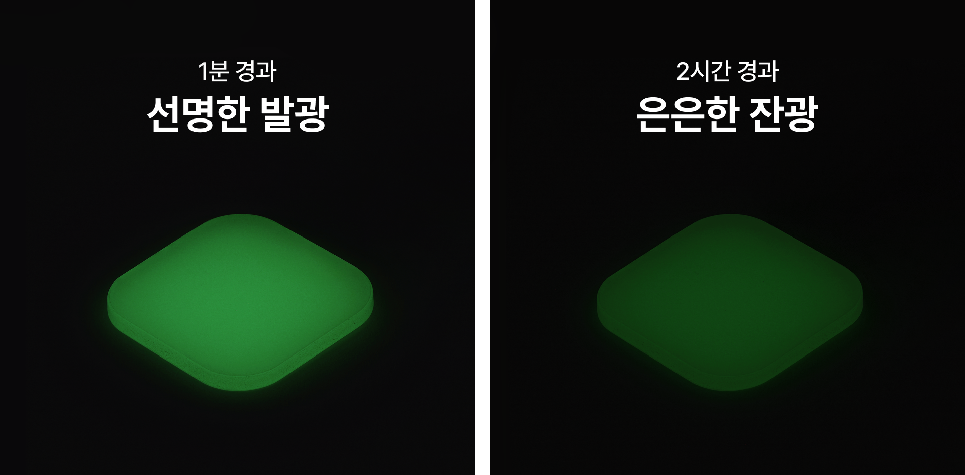 자유형 아크릴 메지루시 키링 (야광)-빛을 머금었다가 어두운 곳에서 은은하게 빛나는 축광 아크릴 메지루시입니다. 빛을 머금었다가 어두운 곳에서 은은하게 빛나는 축광 아크릴 메지루시입니다. 원하는 디자인과 모양으로 1개부터 제작해 우산, 텀블러 등 다양한 소지품에 활용해 보세요. 커스텀 제작 상품, 마플
