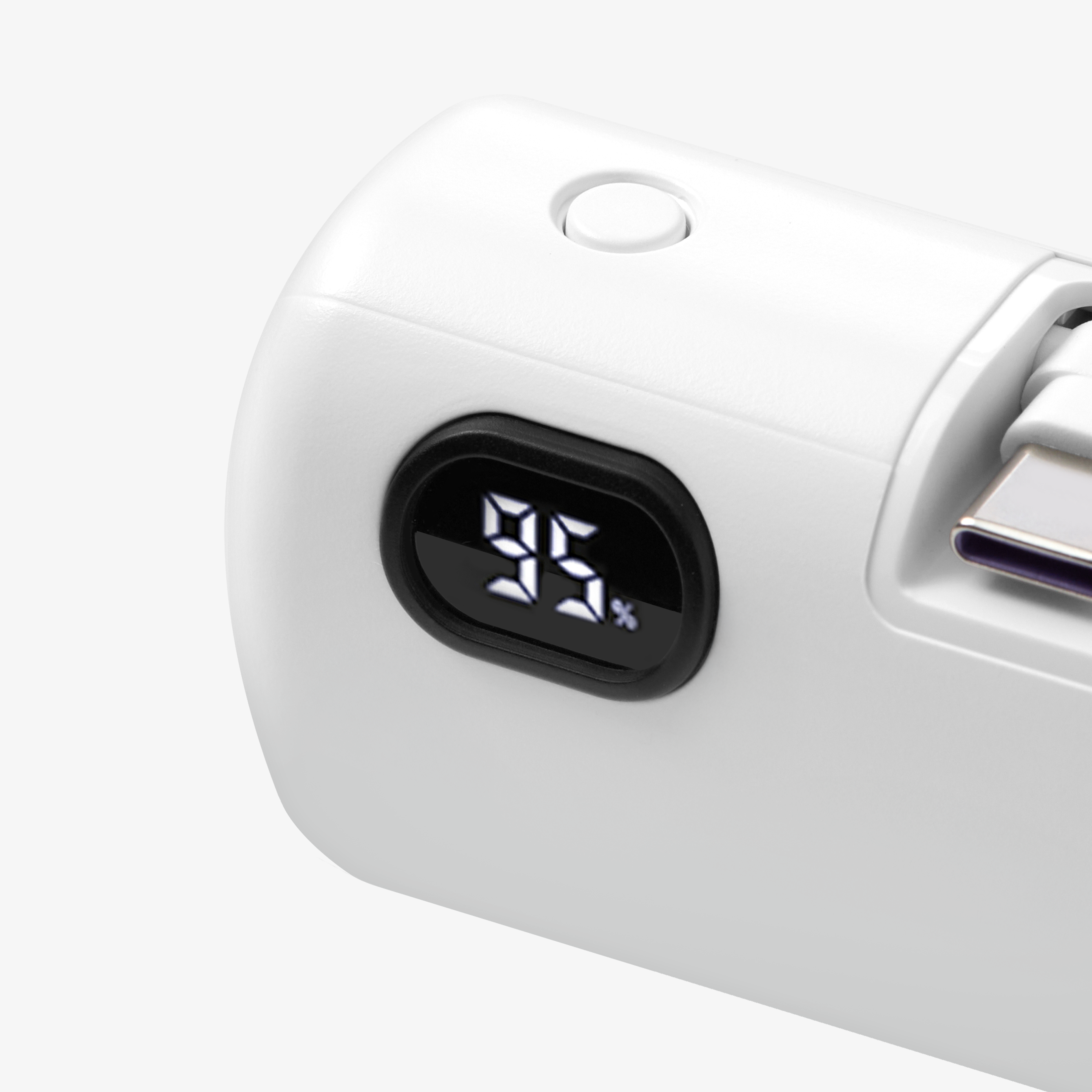 LED 잔량 표시등으로 배터리 상태를 직관적으로 확인할 수 있는 도킹형 보조배터리