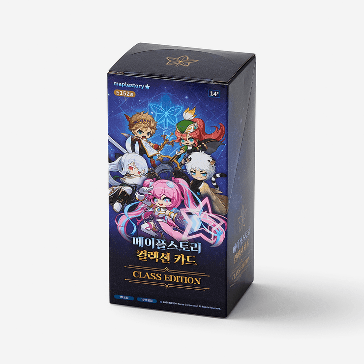 컬렉션 카드 - 클래스 에디션 (1박스) - MapleStore - NEXON ESSENTIAL