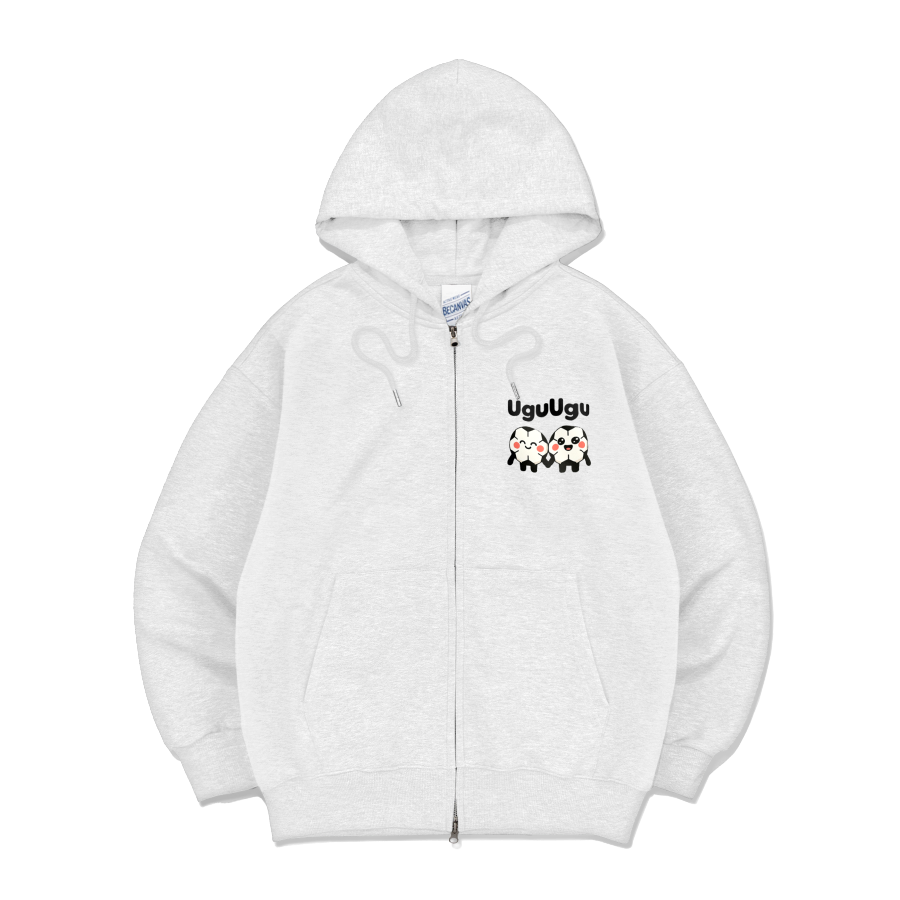 골때리는 상점 BECANVAS Special Interlock Oversized Zip-up Hoodie