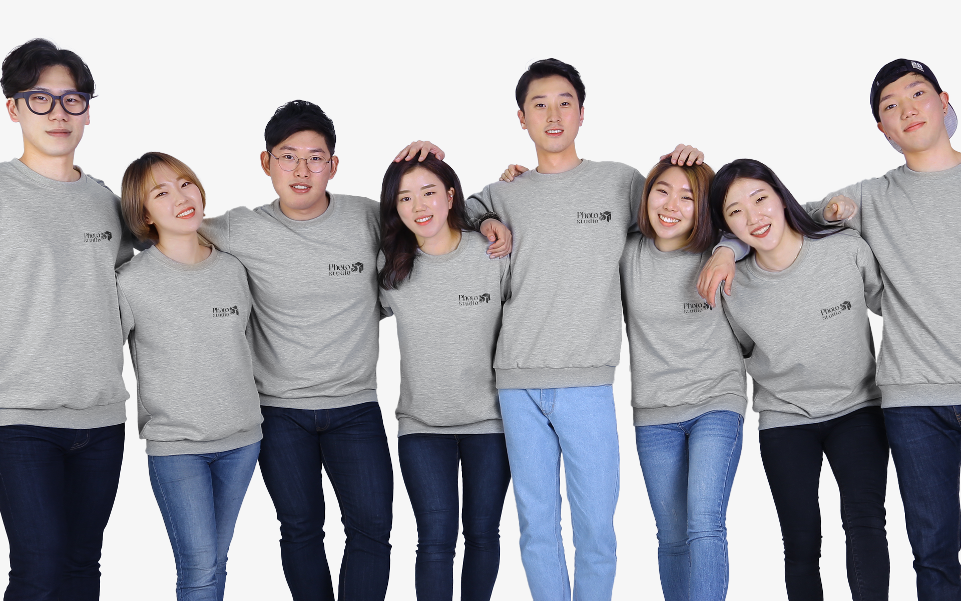 기모 쭈리 오버핏 맨투맨 5장부터 단체 할인 단체복 제작